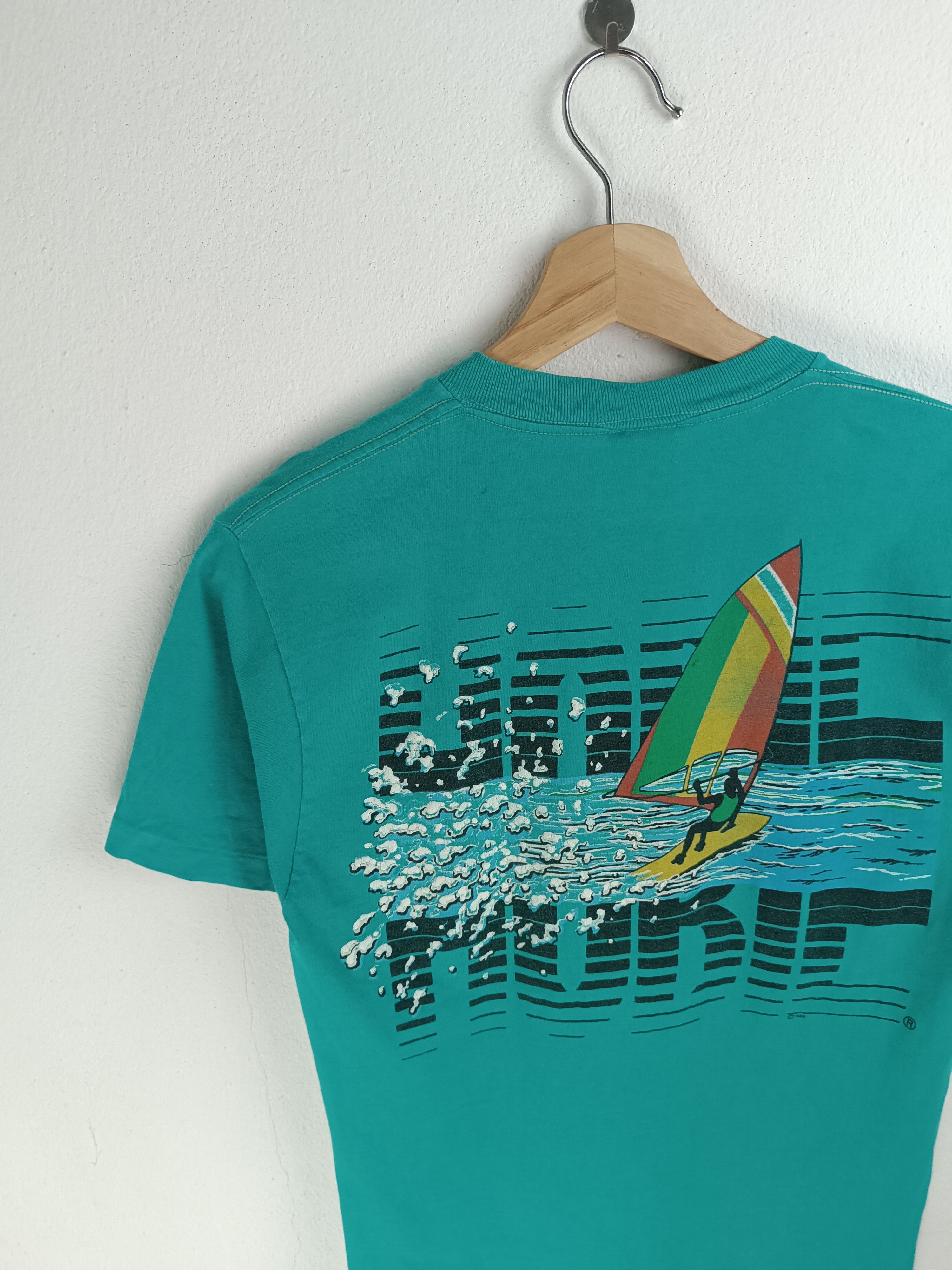 Vintage VINTAGE 1988 HOBIE SURFING SKATE SURF STYLE HAWAII TEES Size US S / EU 44-46 / 1 - 17 Thumbnail