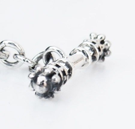 King Baby Studio King Baby Sterling Silver Skull Bracelet Size ONE SIZE - 7 Thumbnail