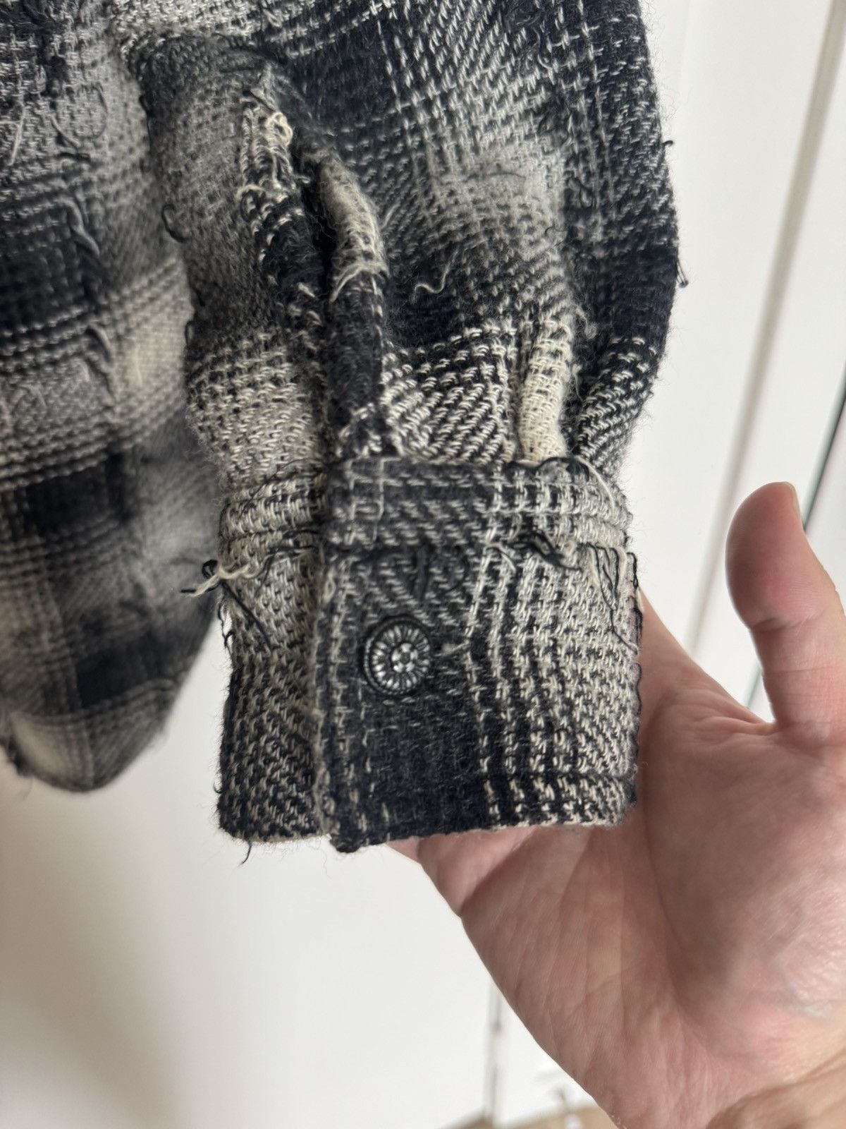 Off-White Off White Hooded Flannel (Size Small) Size US S / EU 44-46 / 1 - 5 Thumbnail