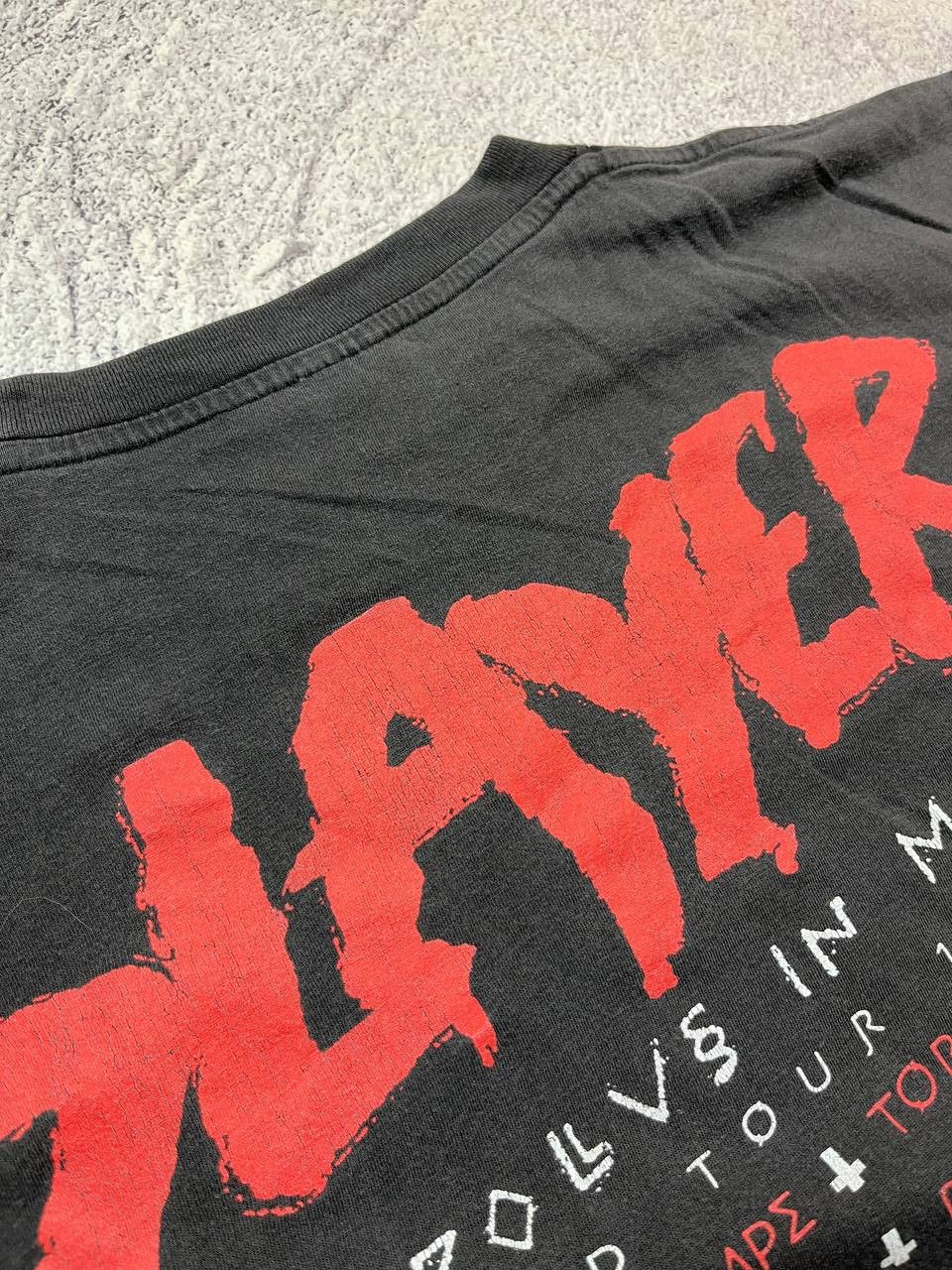 Vintage Vtg 1998 Slayer Diabolus in Musica T-Shirt Travis Scott Size US L / EU 52-54 / 3 - 9 Thumbnail