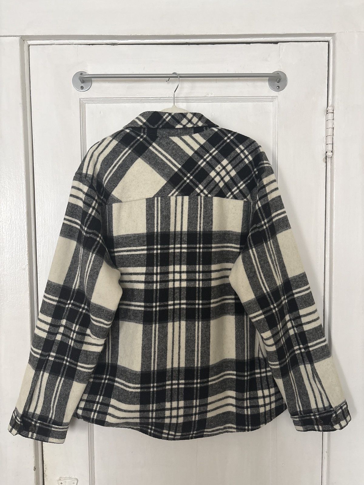 WE11DONE WE11DONE Half-zip Plaid Overshirt Jacket Size US M / EU 48-50 / 2 - 2 Thumbnail