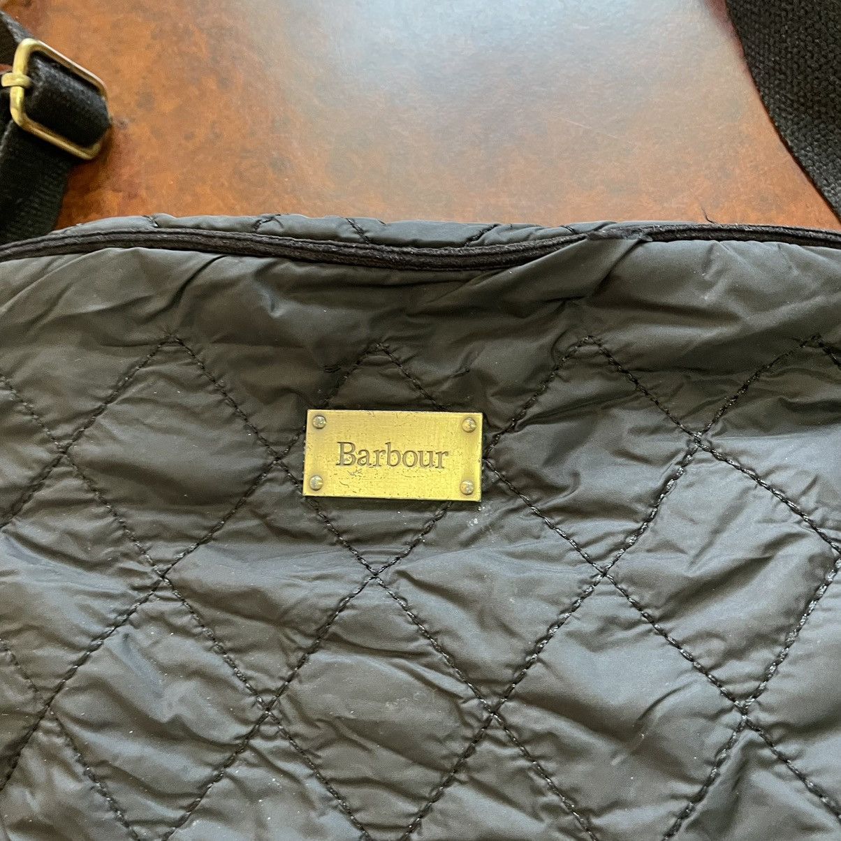Barbour × If Six Was Nine × Japanese Brand 90s Barbour black bag old money luxury chrome punk mercer Size ONE SIZE - 2 Thumbnail