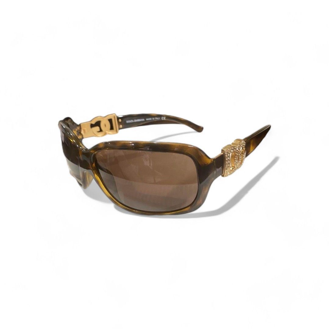 Dolce & Gabbana Dolce & Gabbana - Sidemark Sunglasses Brown Size ONE SIZE - 1 Thumbnail