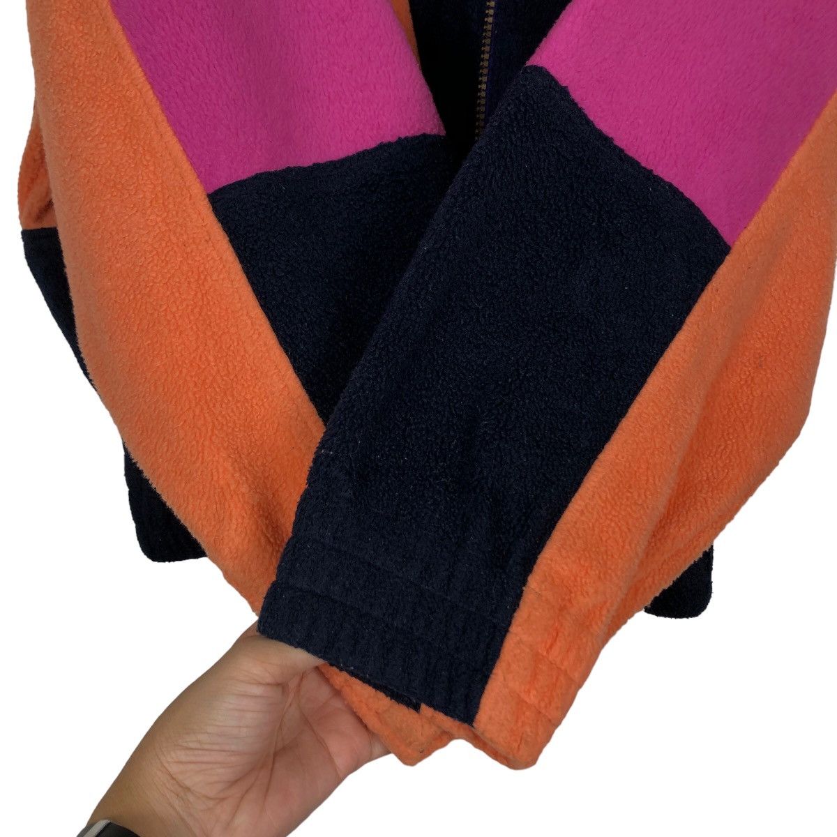 Japanese Brand 🔥Vintage Fleece Jacket Colmar Anorak Colour Block Size US M / EU 48-50 / 2 - 15 Thumbnail