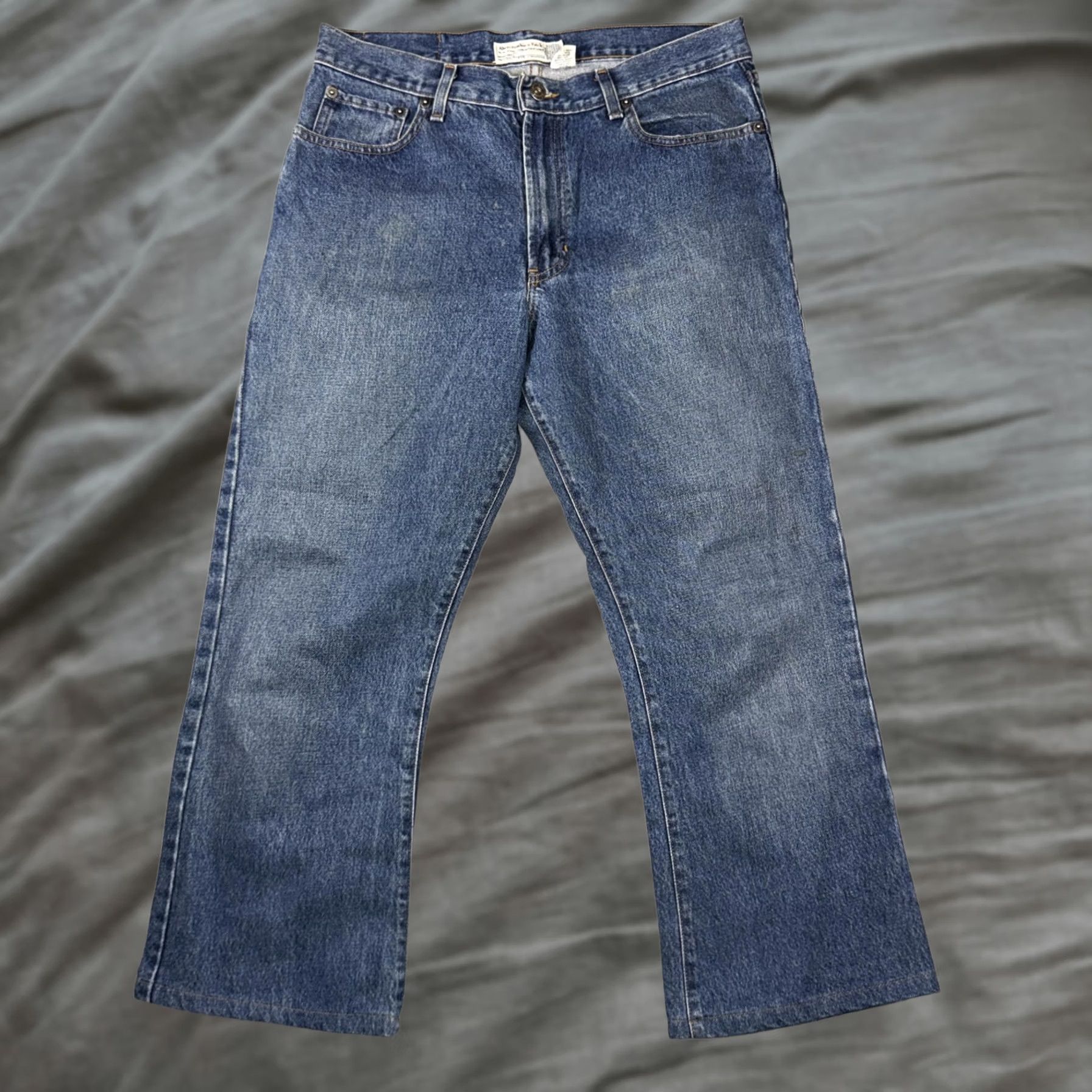 Abercrombie & Fitch VINTAGE Abercrombie & Fitch Jeans Womens 10 Blue Med Wash High Waist Size 32" / US 10 / IT 46 - 1 Thumbnail