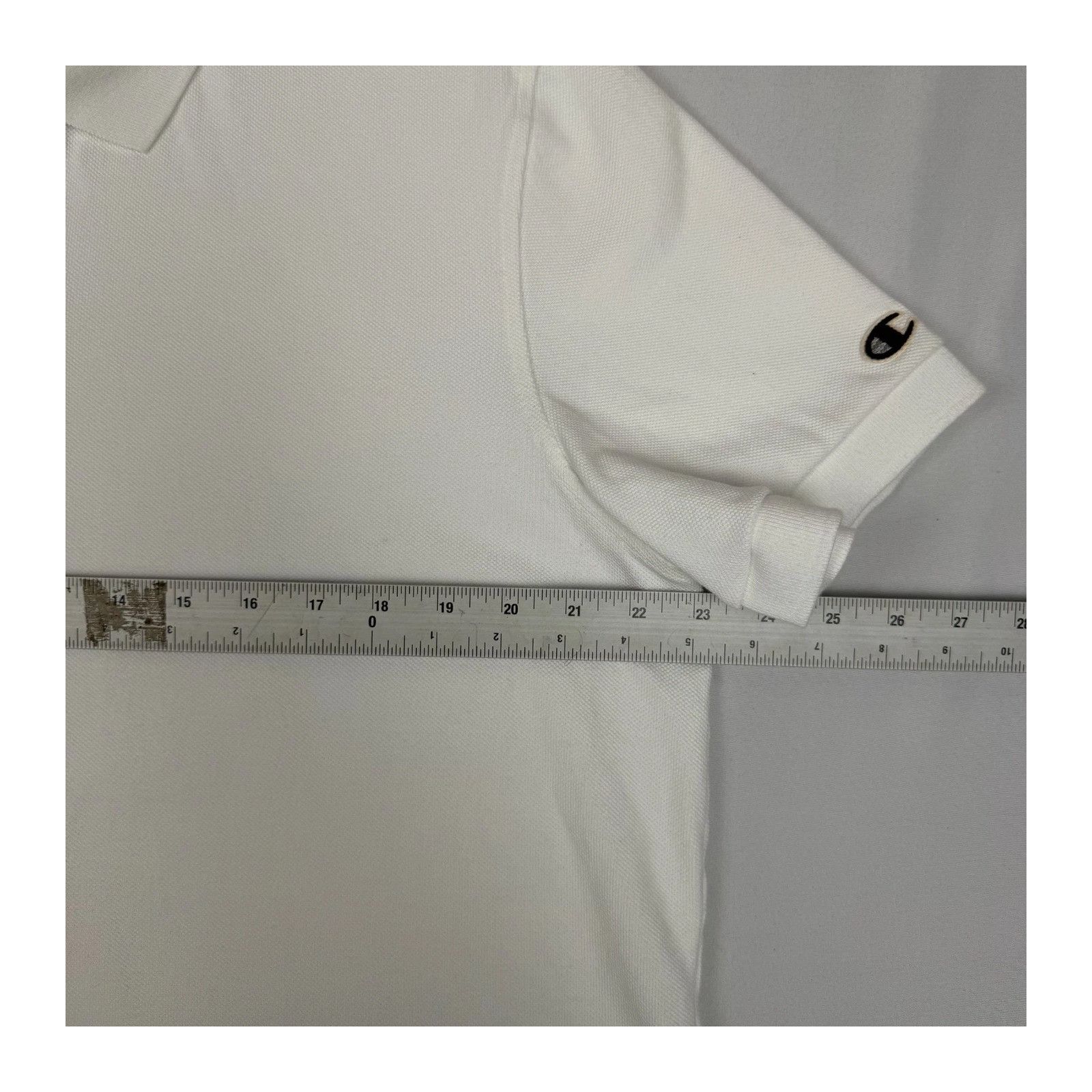 Champion Champion x Todd Snyder Pique Polo Shirt Men's Size Large Whi Size US L / EU 52-54 / 3 - 3 Thumbnail