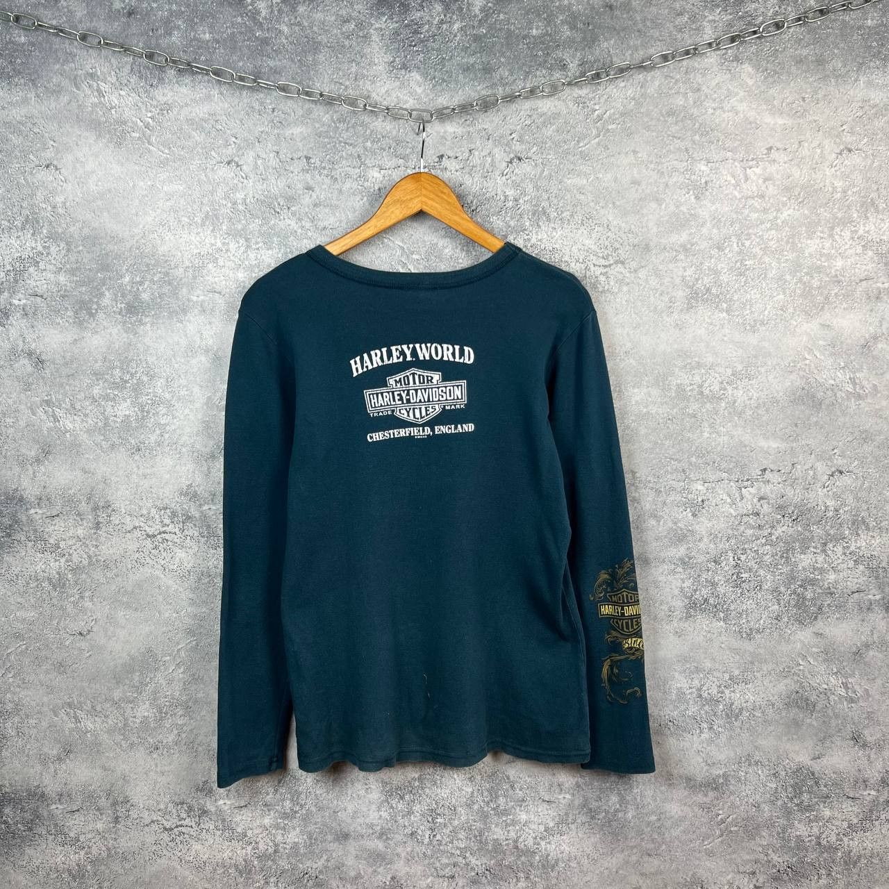 Harley Davidson Harley Davidson Vintage Longsleeve Size L / US 10 / IT 46 - 2 Thumbnail
