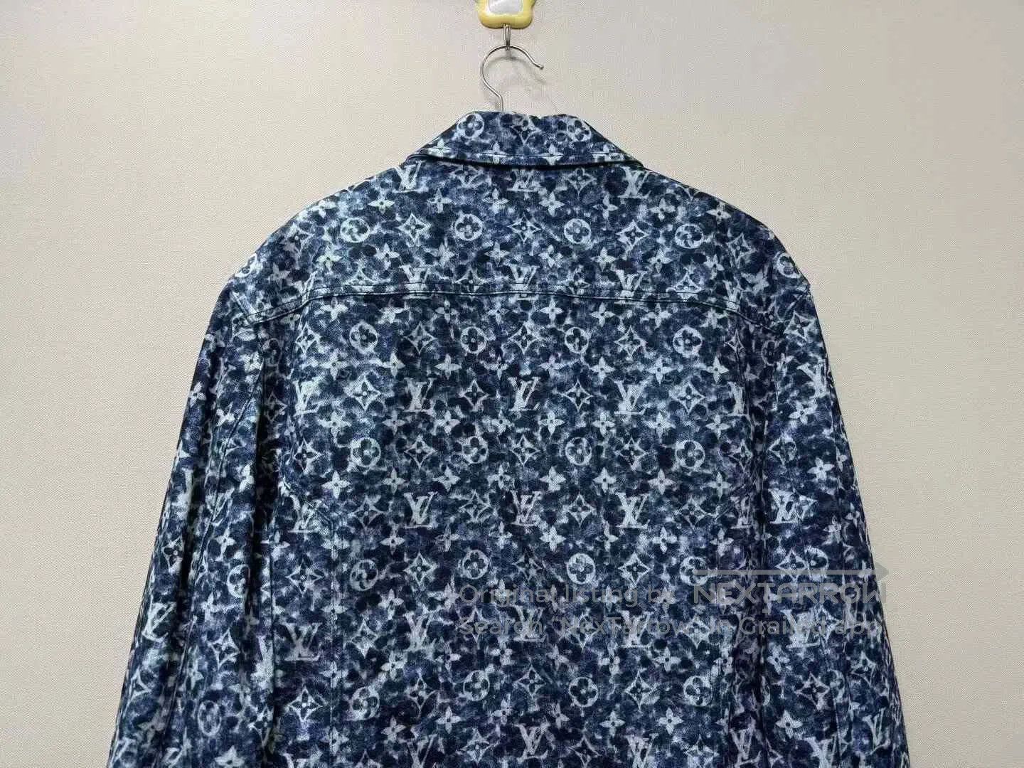Louis Vuitton Louis Vuitton Blue Logo Denim Jacket. Size US L / EU 52-54 / 3 - 5 Thumbnail