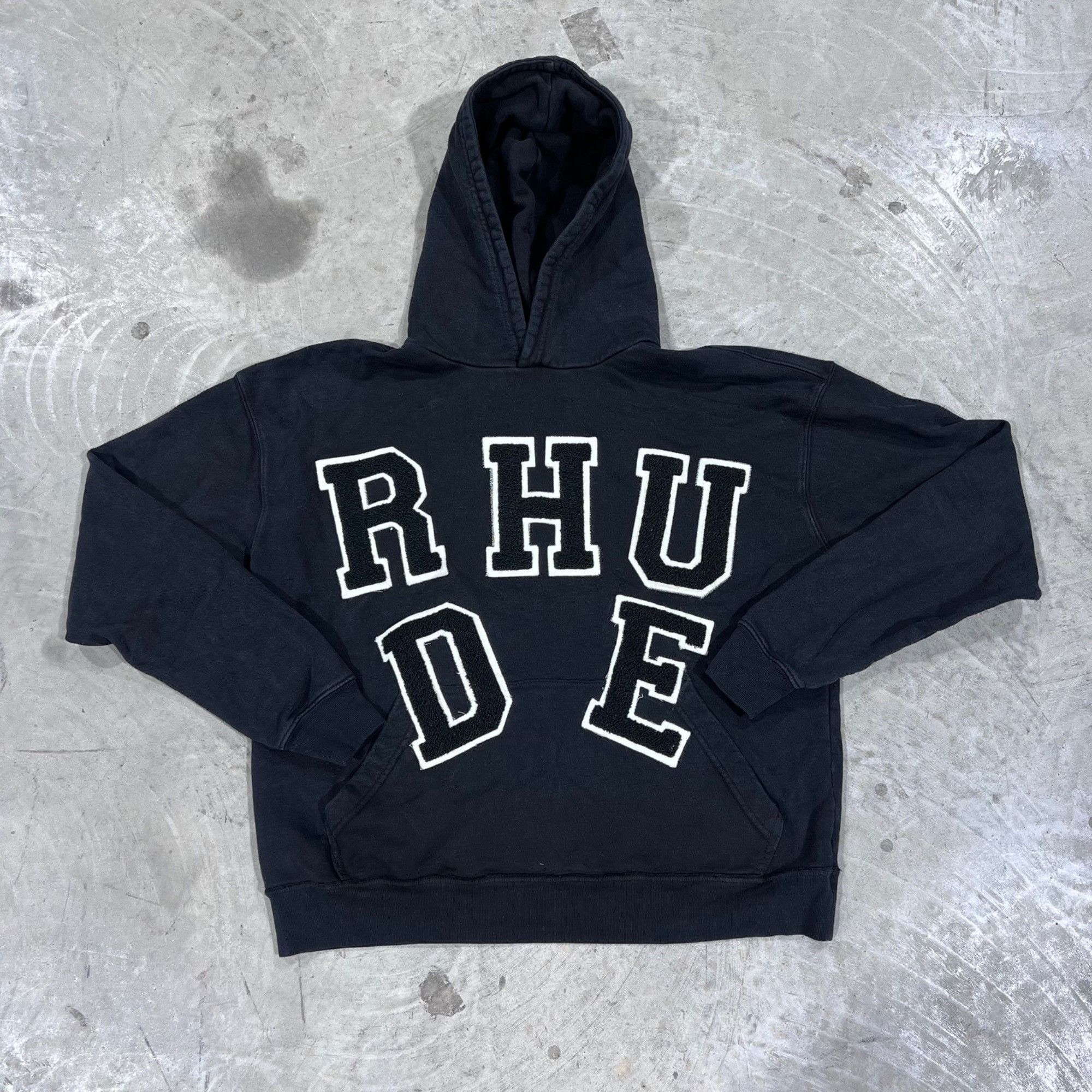 Rhude NEW RHUDE CHENILLE HOODIE SZ SMALL Size US S / EU 44-46 / 1 - 2 Thumbnail