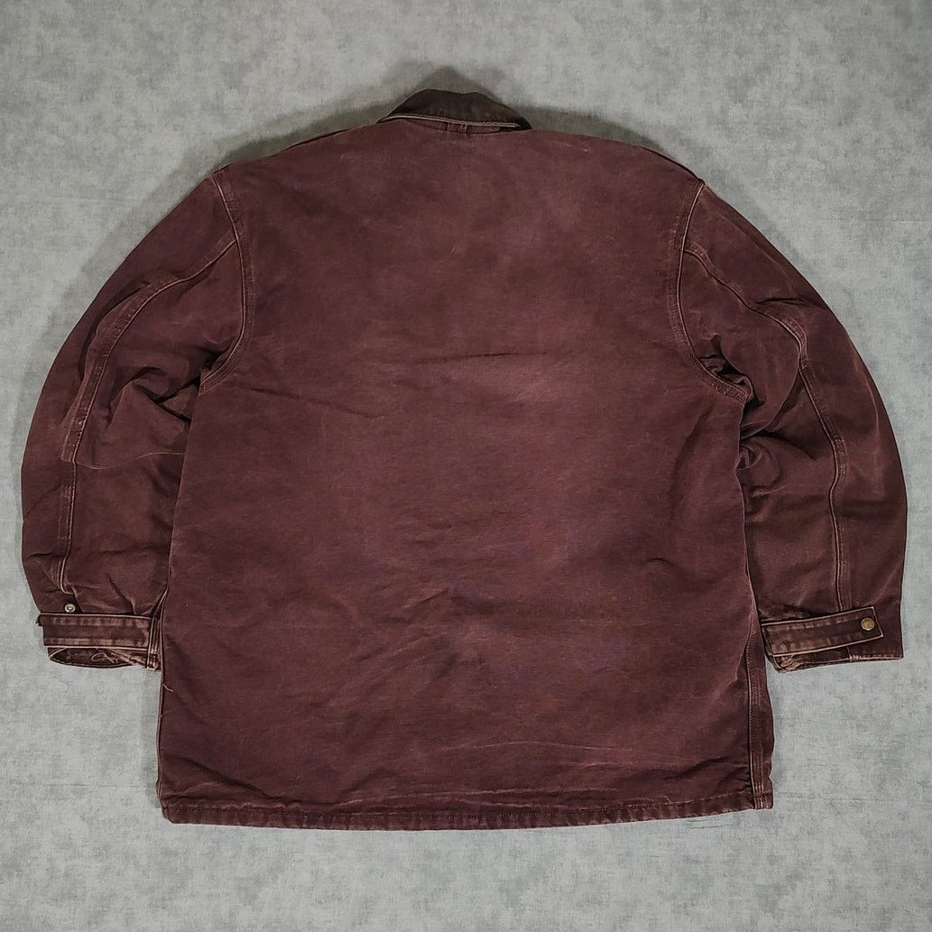 Carhartt VTG 90s Carhartt C10BRG blanket lined work jacket mns XL Size US XL / EU 56 / 4 - 2 Thumbnail
