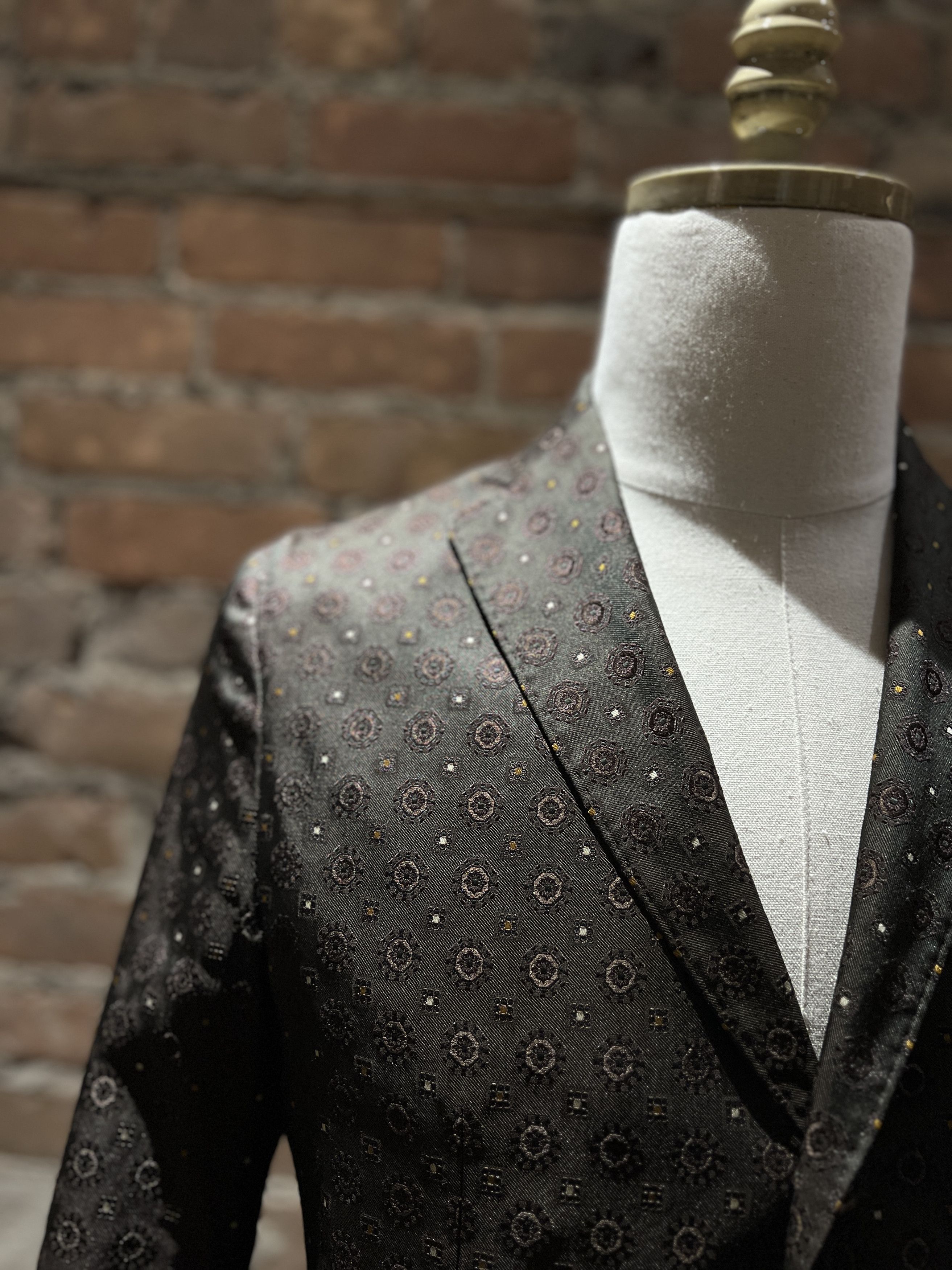 Dsquared2 Dsquared2 Tailored Jacquard Blazer Size 50S - 2 Thumbnail