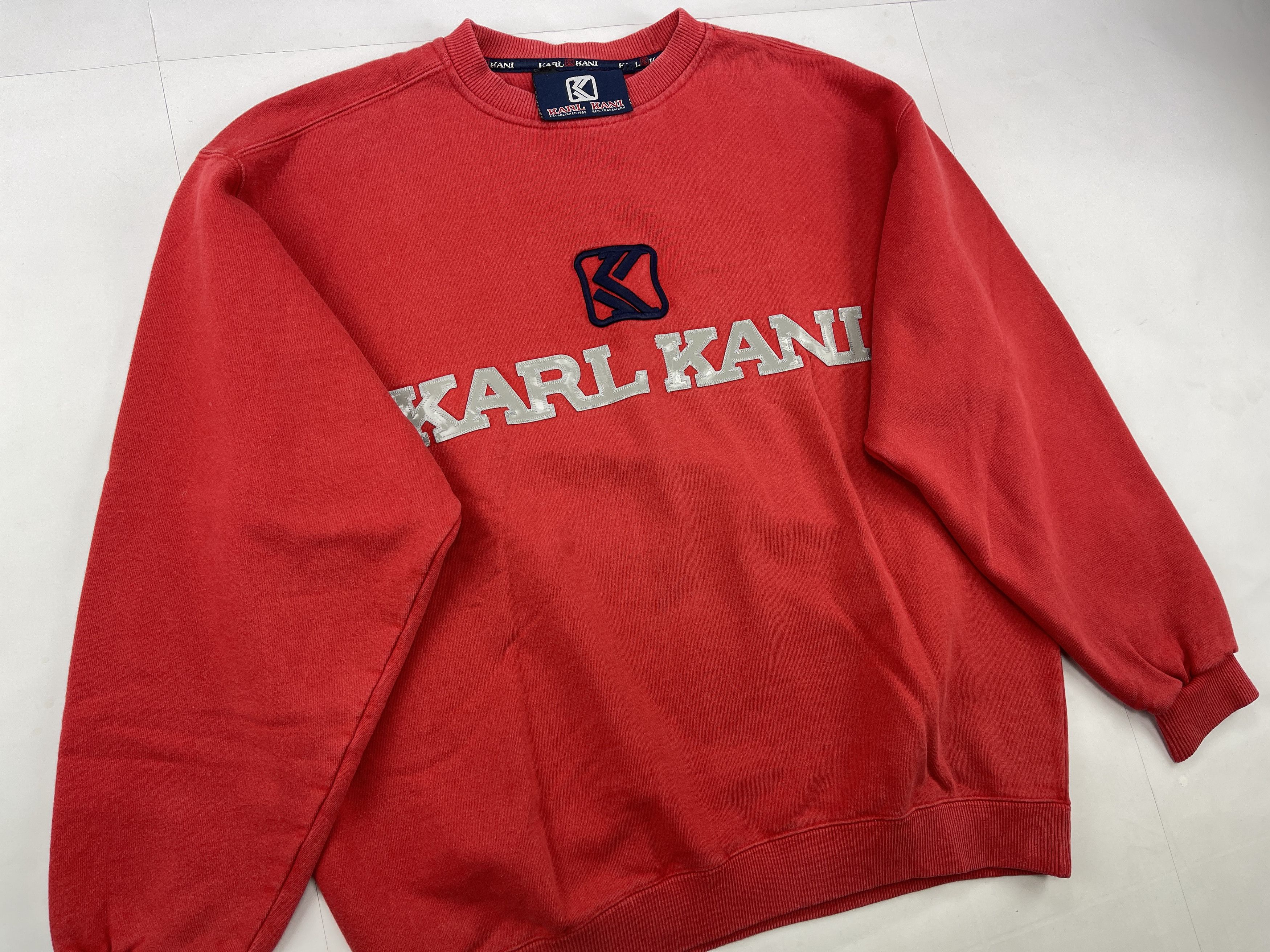 Karl Kani KARL KANI sweatshirt, vintage 90s hip hop, skater size L Size US L / EU 52-54 / 3 - 2 Thumbnail