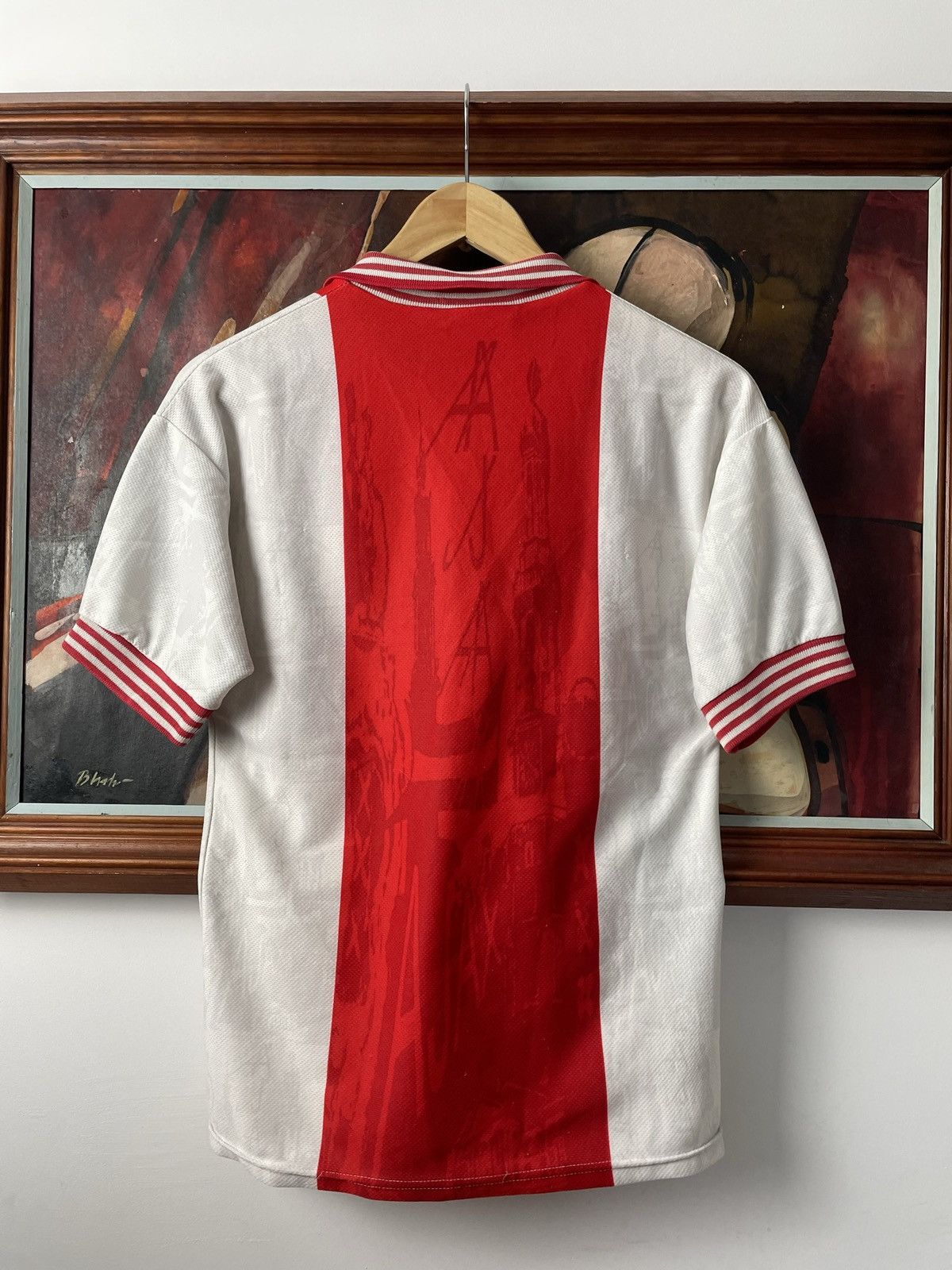 Vintage 90s Ajax Amsterdam Soccer Jersey 1996-97 Football