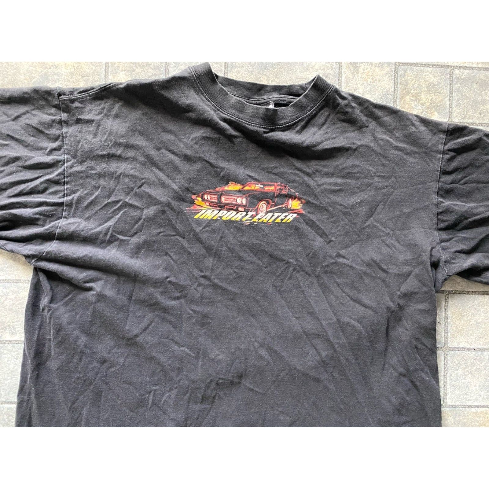 Vintage ODM T Shirt Men’s L Black Short Sleeve Regular Size GTO Eater Import Size US L / EU 52-54 / 3 - 5 Thumbnail