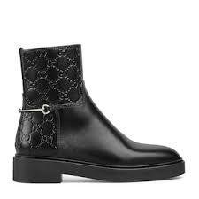 Gucci Slim Horsebit Ankle Boots SIZE 41