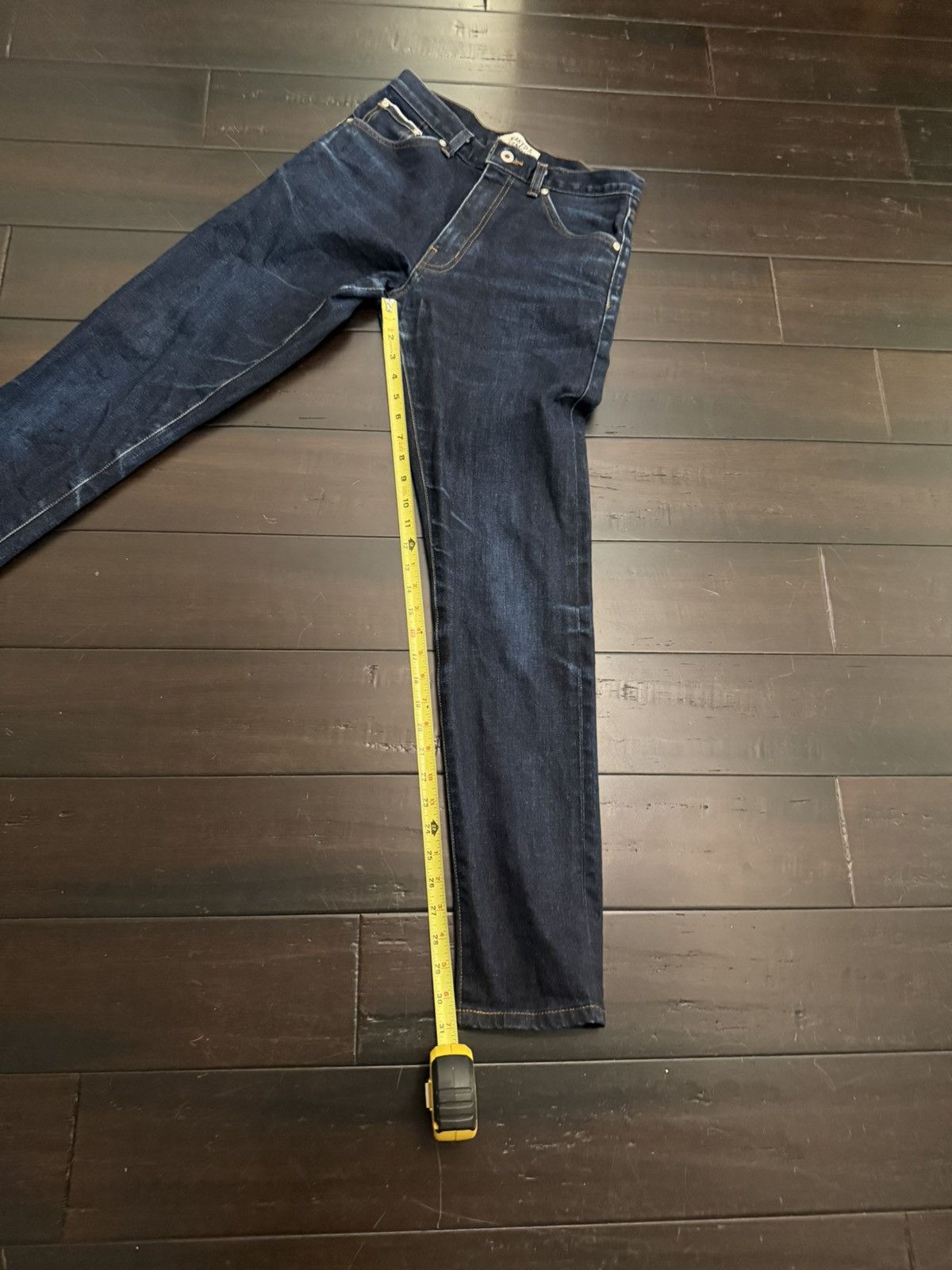 Naked & Famous Naked & Famous Max Nightshade Stretch Selvedge Size 27" / US 4 / IT 40 - 6 Thumbnail