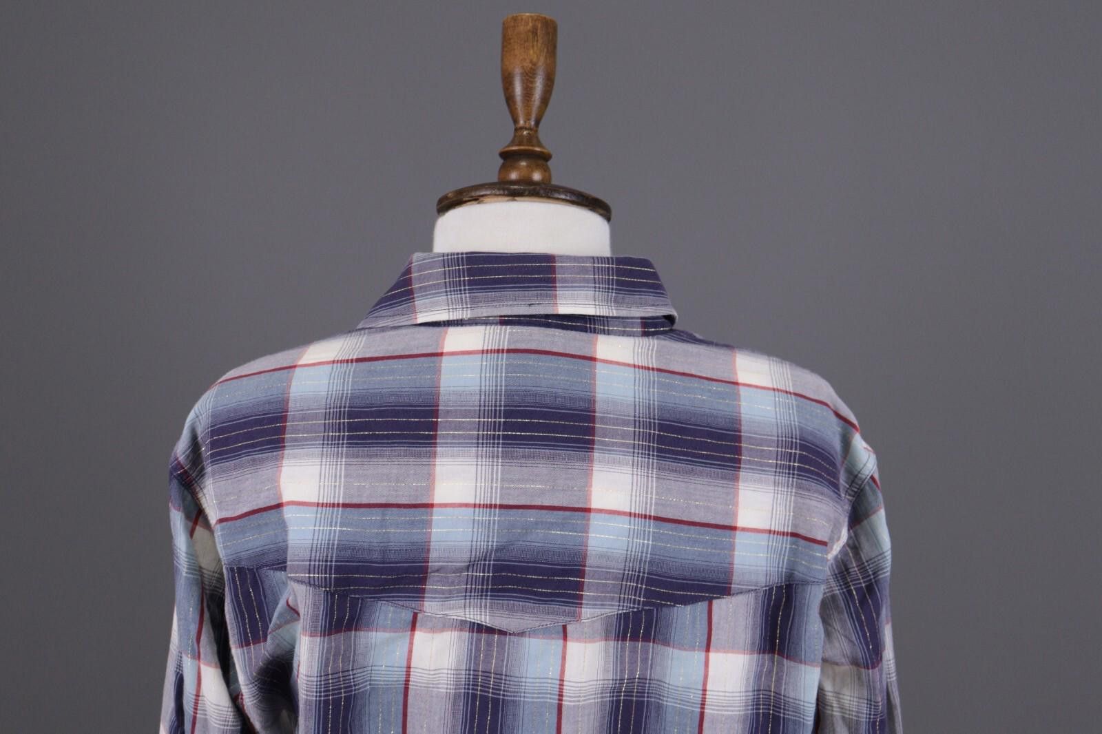Nudie Jeans Nudie Jeans Multicolor Check Tunic Blouse Shirt Size L Size L / US 10 / IT 46 - 10 Thumbnail