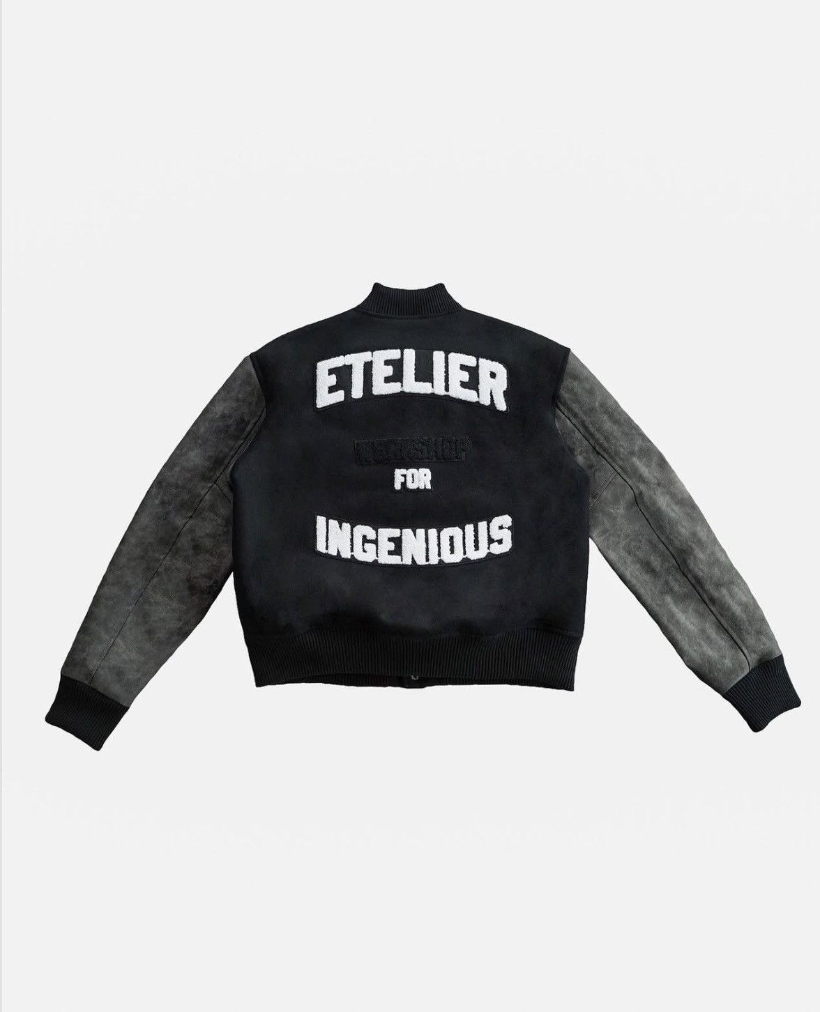 Etelier Gallery Etelier Gallery x Hostage Leather Varsity Size US XL / EU 56 / 4 - 6 Thumbnail
