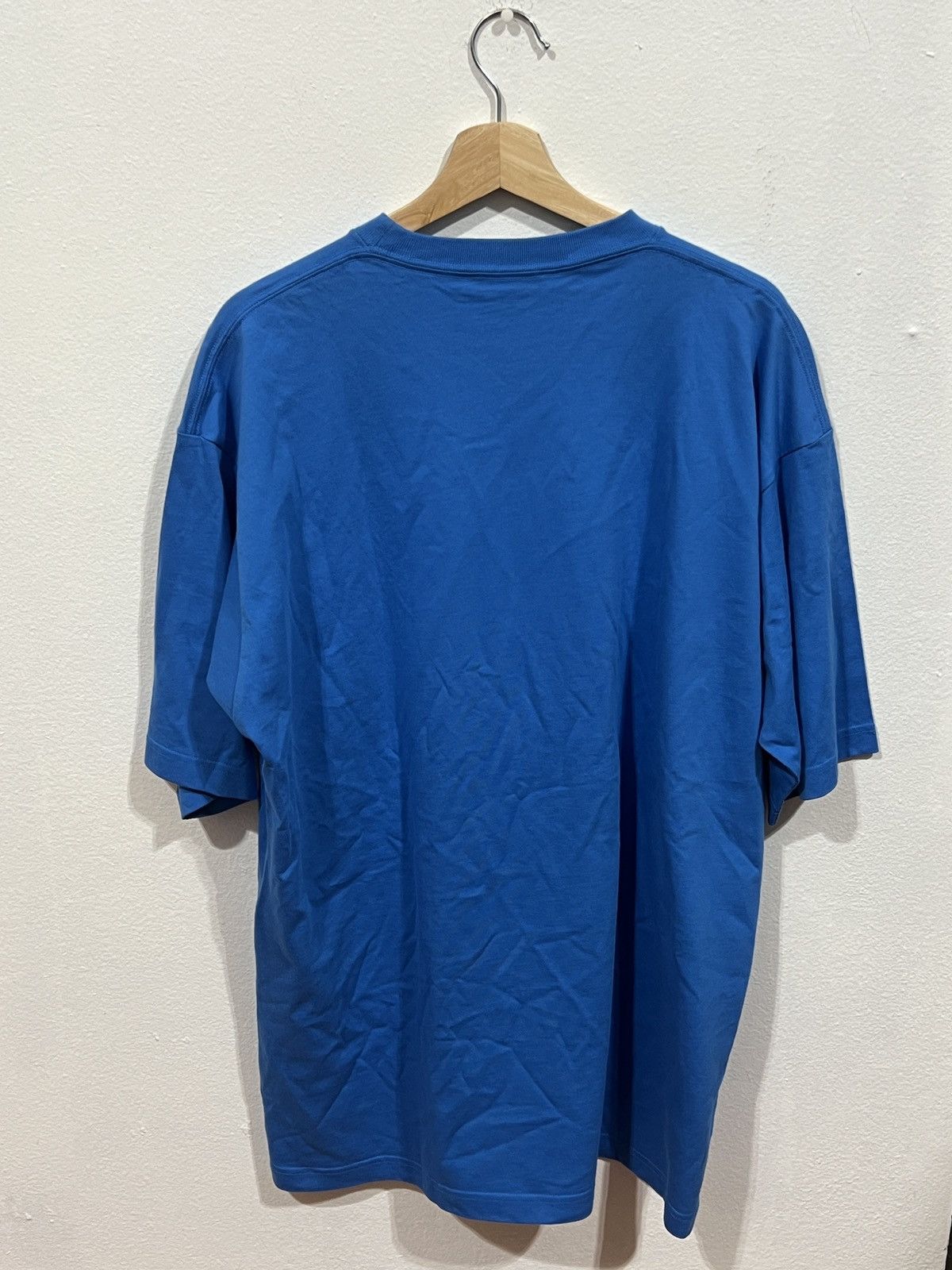 Balenciaga Balenciaga Mastercard Blue Tee Size US M / EU 48-50 / 2 - 3 Thumbnail
