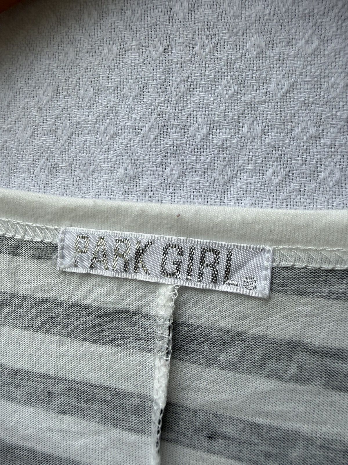 Hysteric Glamour Park Girl Japanese Style Feels Is Good Striped Tee Size US XL / EU 56 / 4 - 7 Thumbnail