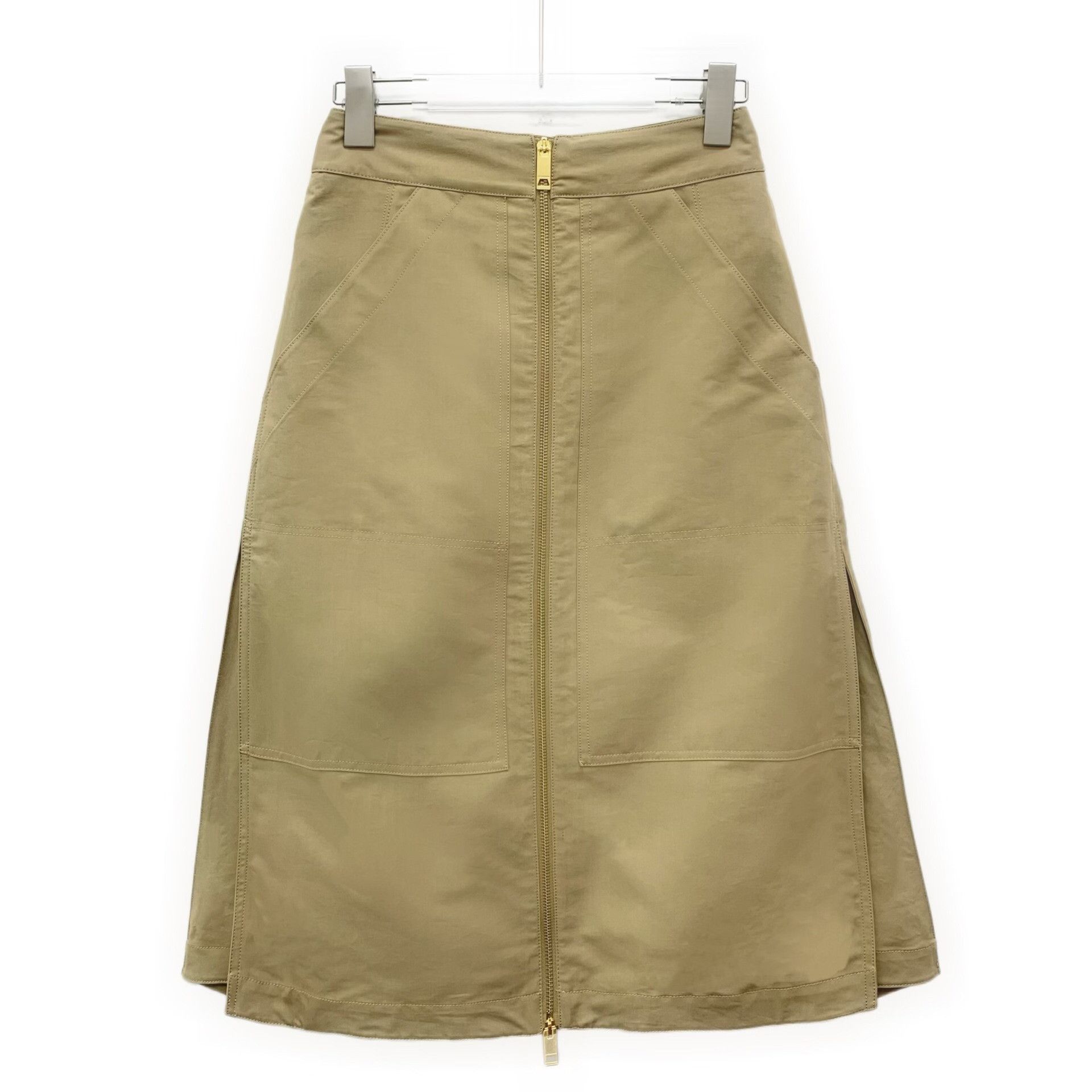 Burberry Burberry Casual Cotton Brown Skirt XS Women Size 24" / US 00 / IT 34 - 1 Thumbnail