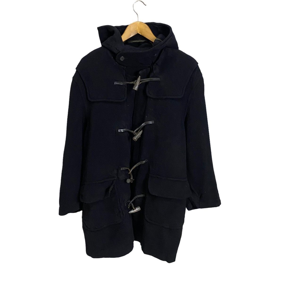 Other BROMPTON BLACK WOOL DUFFLE JACKET Size US M / EU 48-50 / 2 - 5 Thumbnail