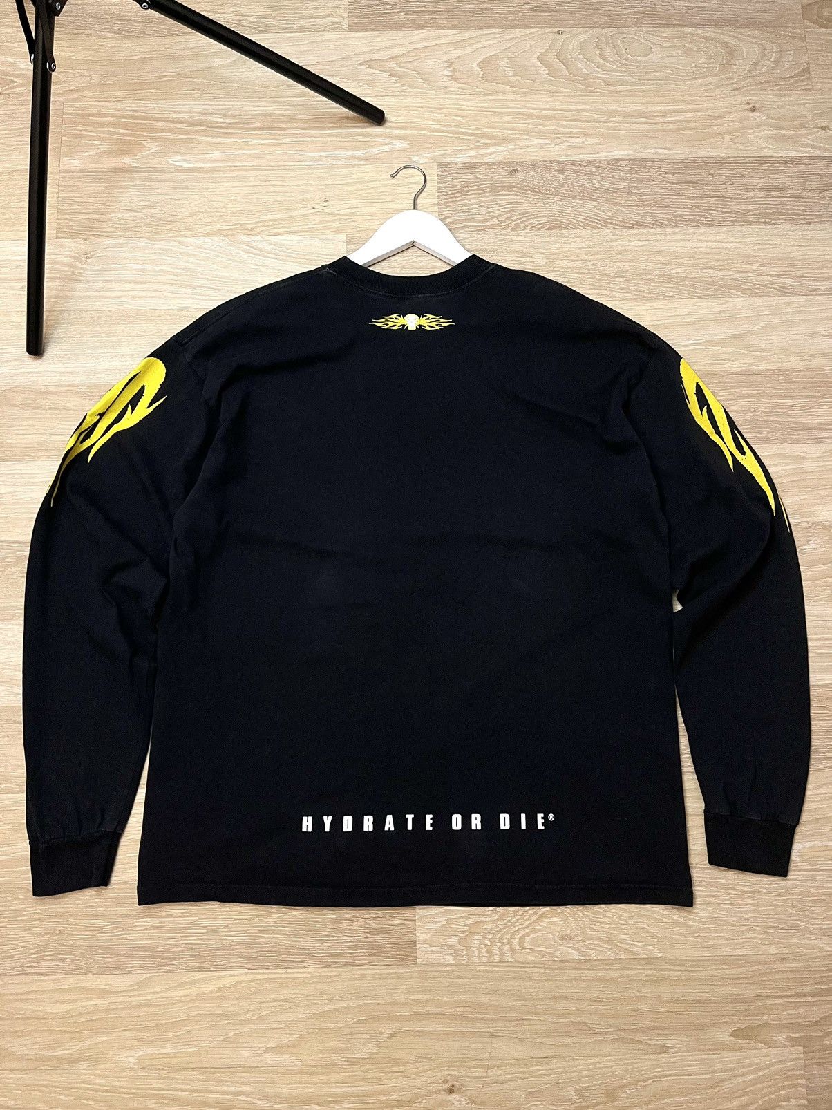 Oakley × Vintage Y2K Vintage Oakley Style Flame Long Sleeve Size US XL / EU 56 / 4 - 7 Thumbnail