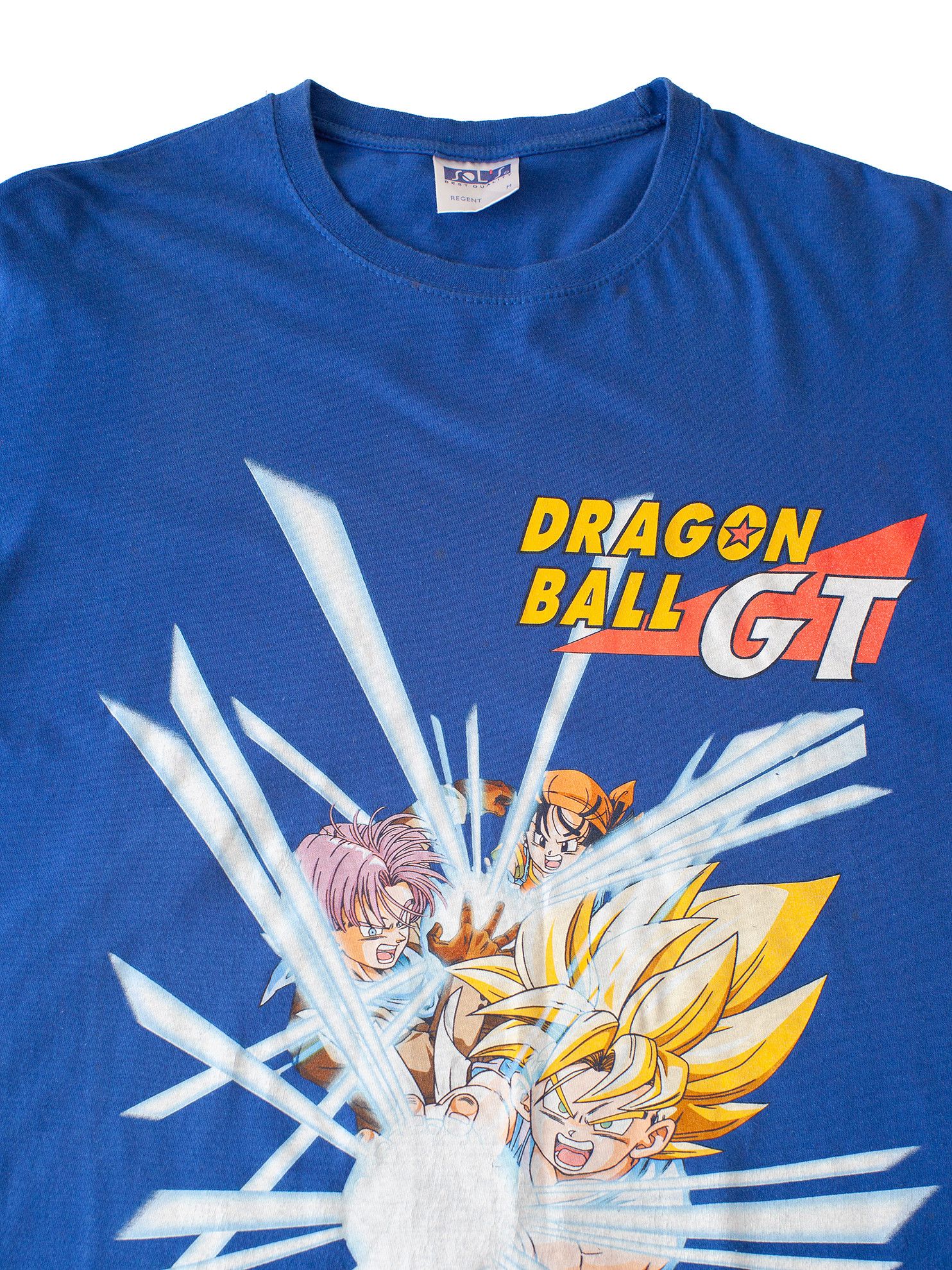 Cartoon Network Vintage 00s Dragon Ball GT Anime Euro Promo T-Shirt Size US M / EU 48-50 / 2 - 4 Thumbnail