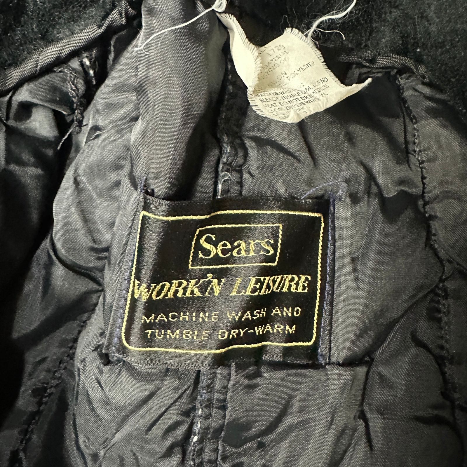 Sears Vintage Sears Work'n Leisure Coveralls Mens XL Tall 48 Size 38" / US 16 / IT 52 - 2 Thumbnail