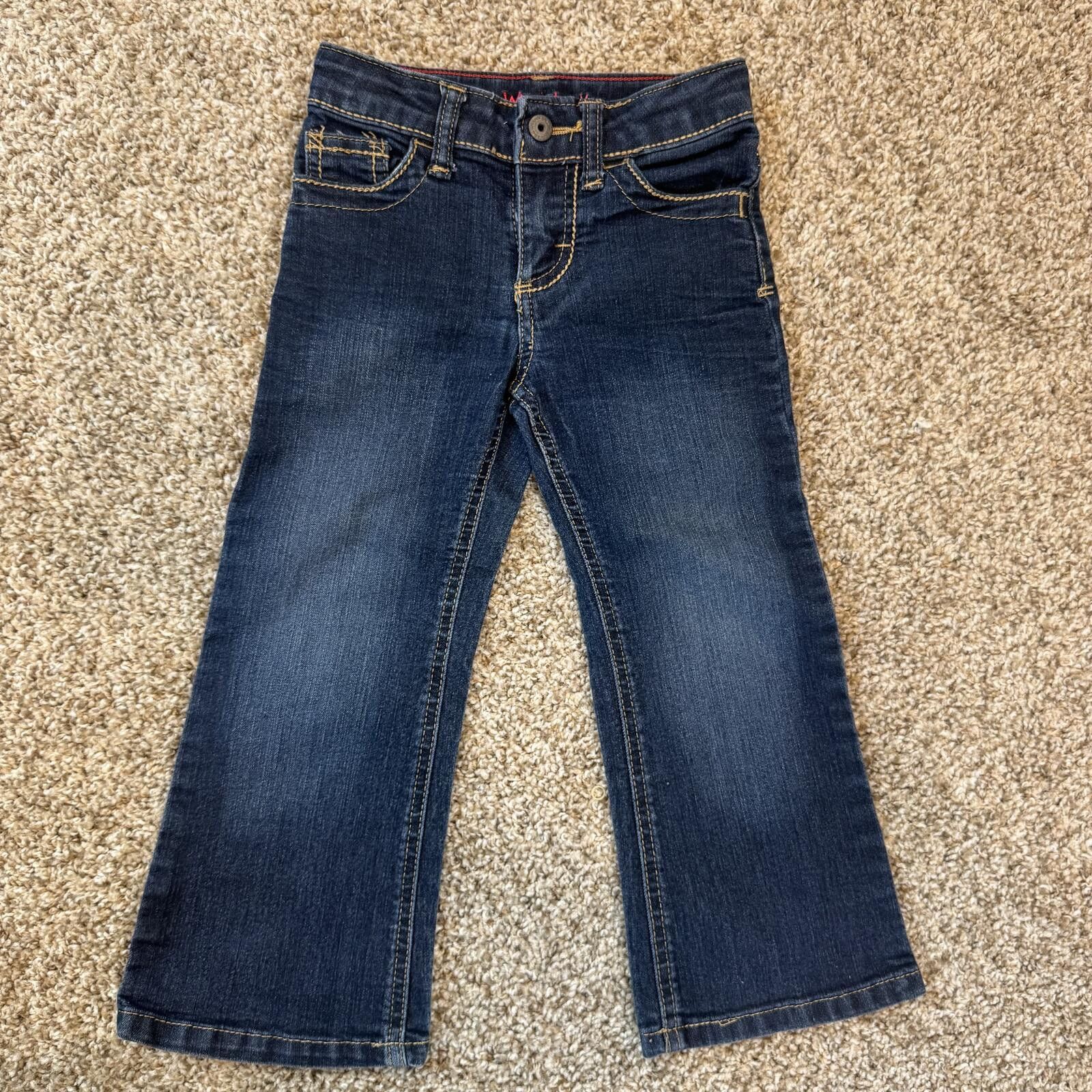 Wrangler Girls Wrangler (Kids) 4R Dark Blue Denim Jeans Size 24" / US 00 / IT 34 - 2 Thumbnail