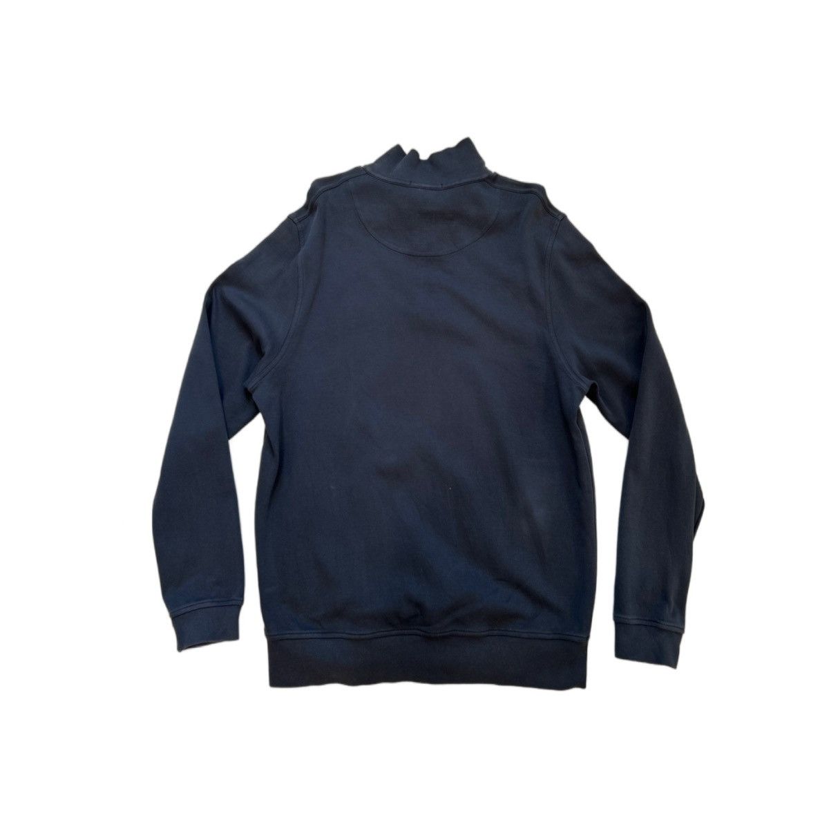 Burberry VTG Y2K Burberry Navy 1/4 Zip Pullover XL Size US XL / EU 56 / 4 - 2 Thumbnail