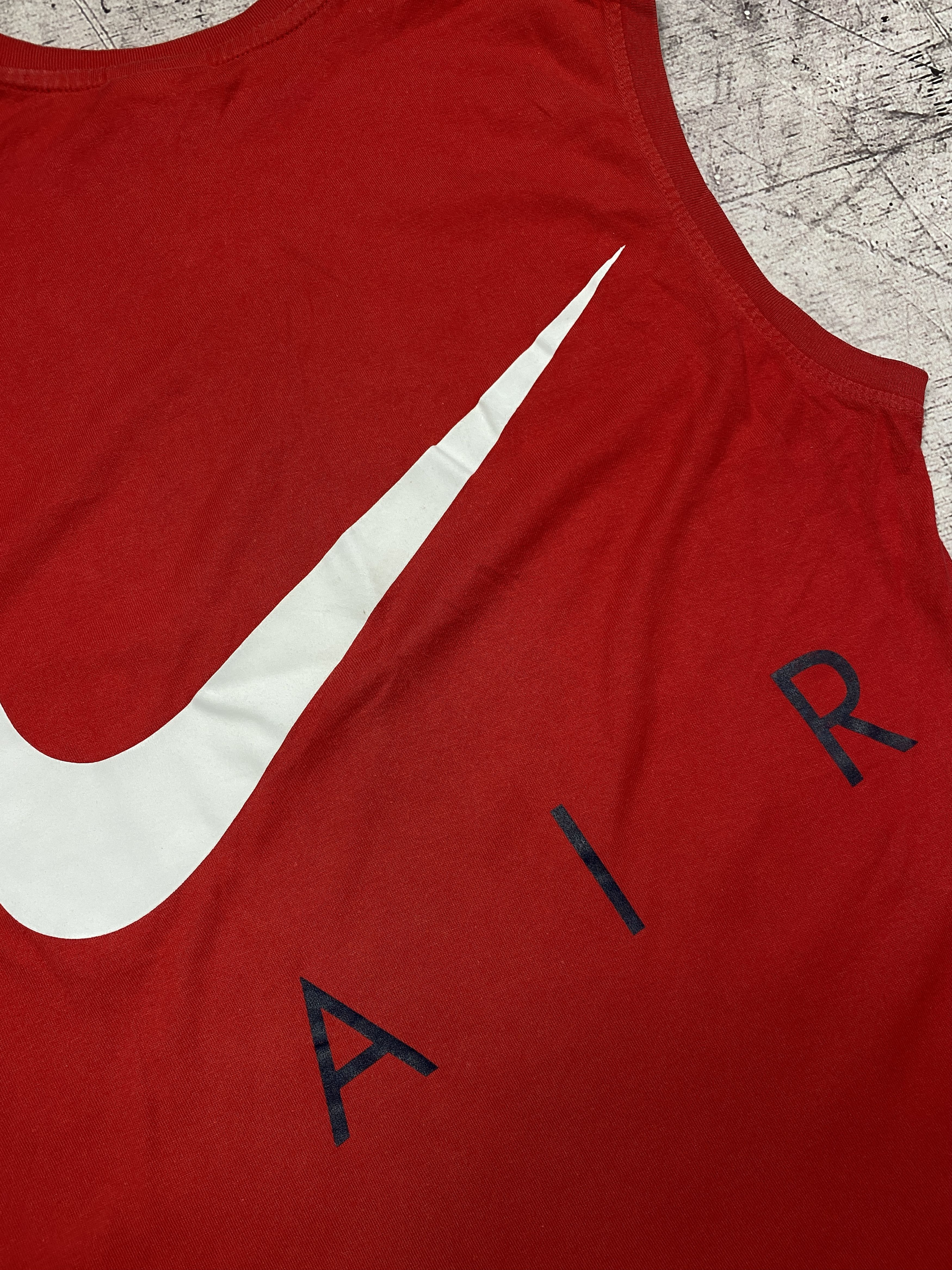 Nike × Vintage Nike Air Mens Sleveless T-Shirt Size US M / EU 48-50 / 2 - 3 Thumbnail