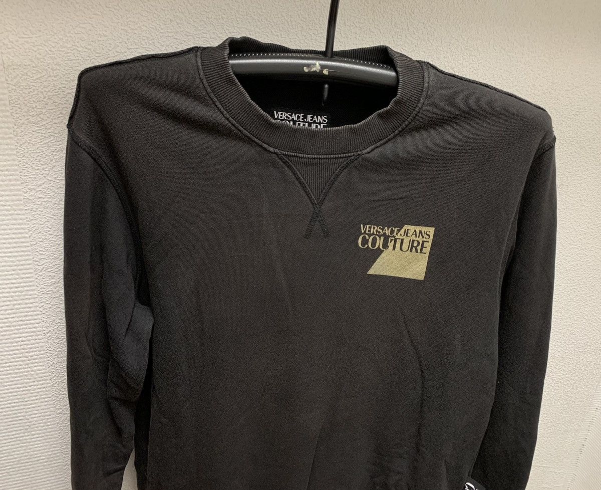 Versace Jeans Couture Versace jeans couture black sweatshirt L sz Size US L / EU 52-54 / 3 - 7 Thumbnail
