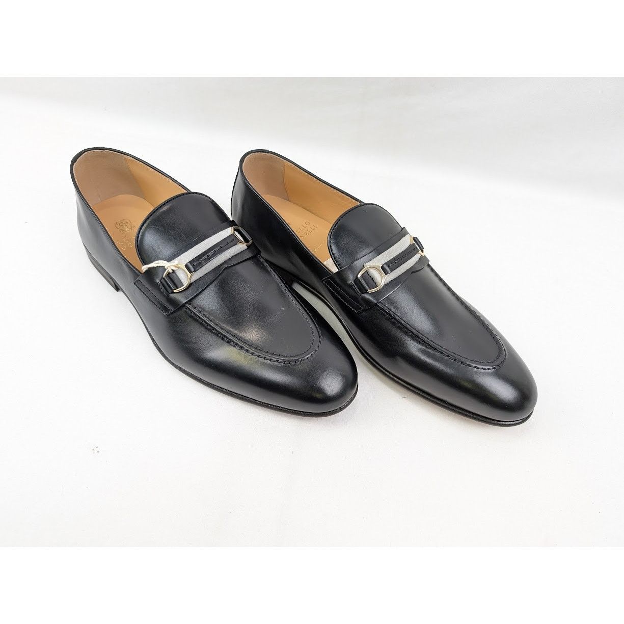 Brunello Cucinelli o1rshd1 Loafers Shoes in Black Size US 12 / EU 45 - 13 Thumbnail