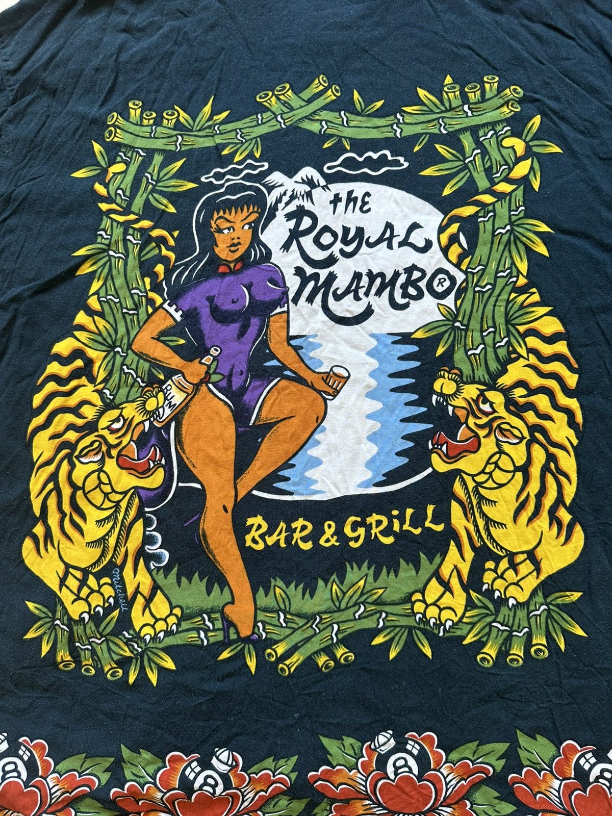 Mambo Mambo loud shirt vintage The royal Mambo hawaii style 90s Size US L / EU 52-54 / 3 - 10 Thumbnail