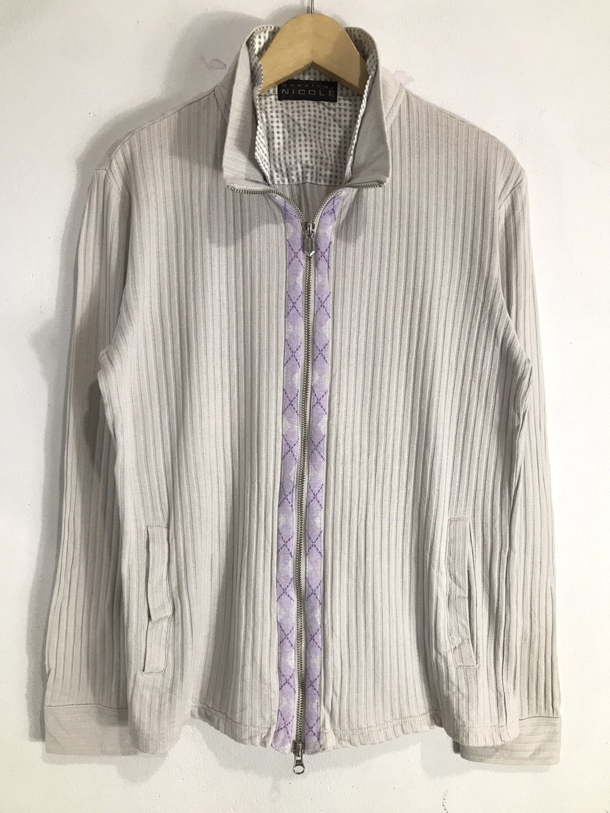 Nicole Club Japanese Nicole - Double layer Zip up Jacket Size US M / EU 48-50 / 2 - 1 Thumbnail