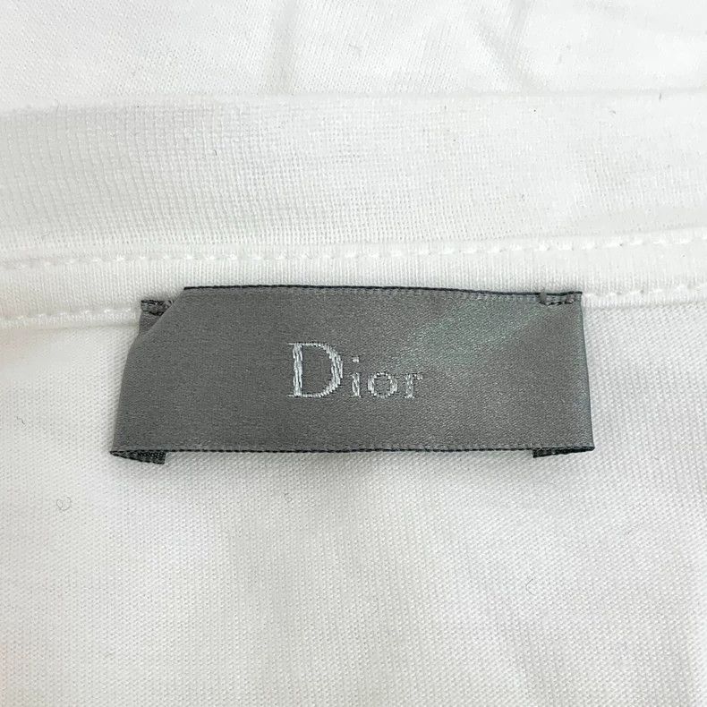 Dior Dior White logo letter print cotton round-neck short-sleev Size US XS / EU 42 / 0 - 6 Thumbnail