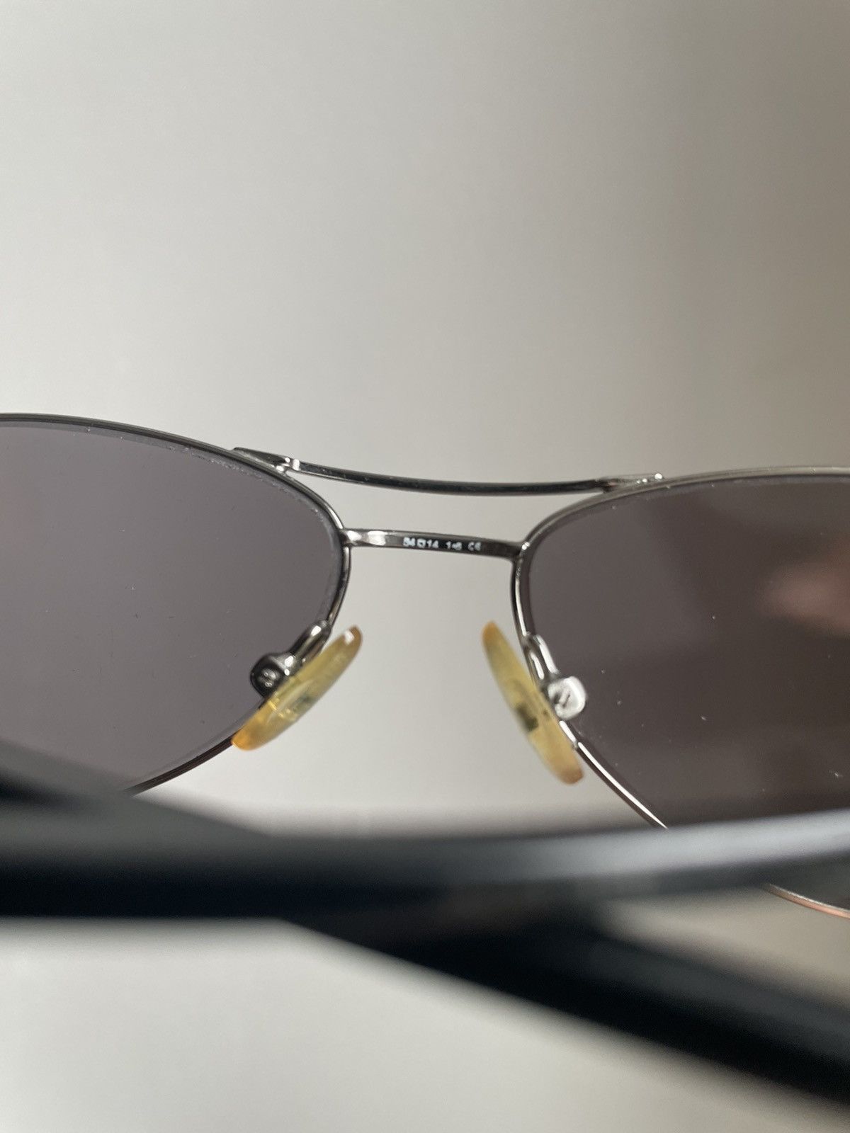Gucci Gucci Slim Aviator Sunglasses y2k Size ONE SIZE - 6 Thumbnail
