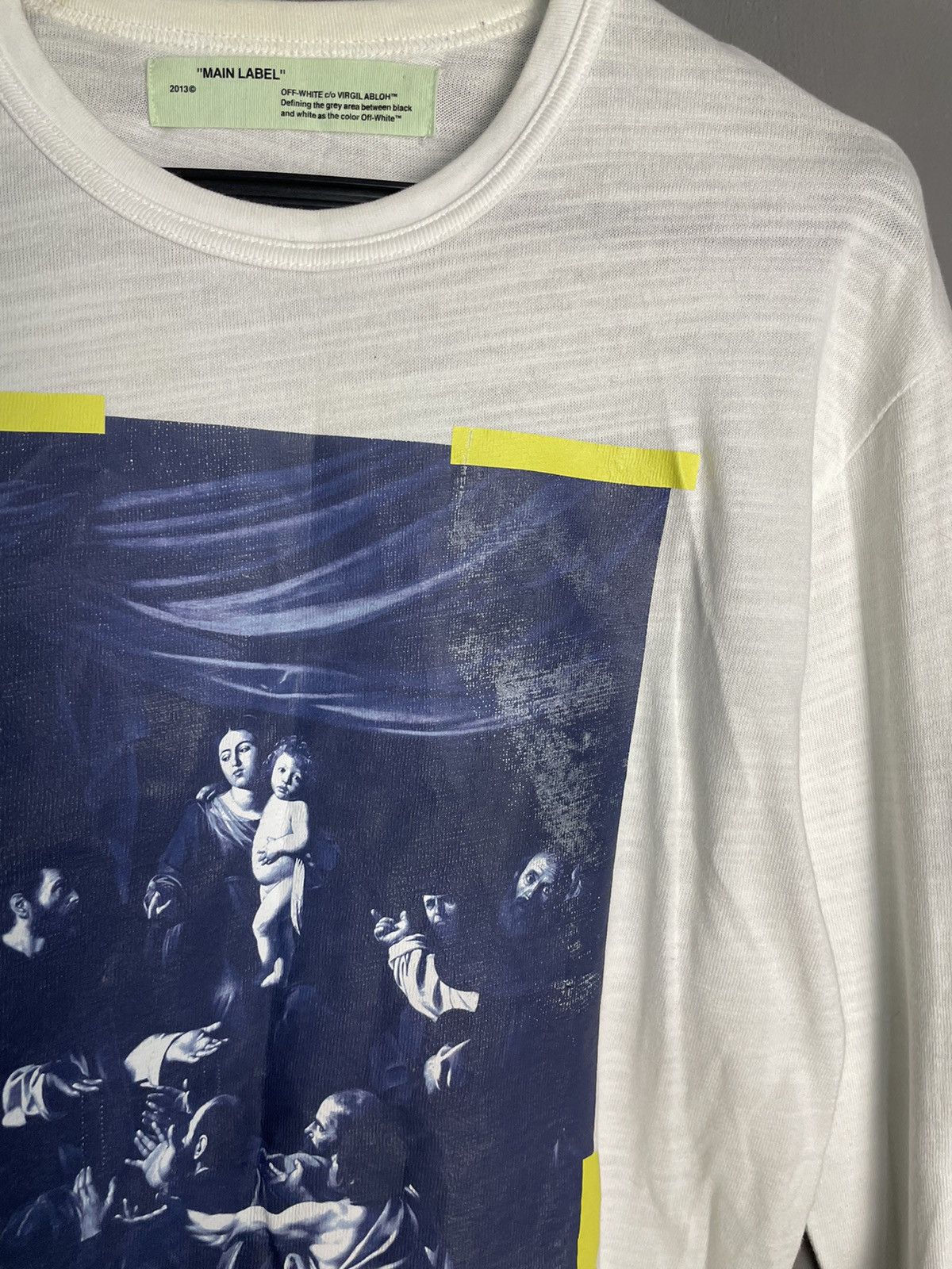 Off-White Off White Caravaggio Long Sleeve T-Shirt Size US M / EU 48-50 / 2 - 3 Thumbnail