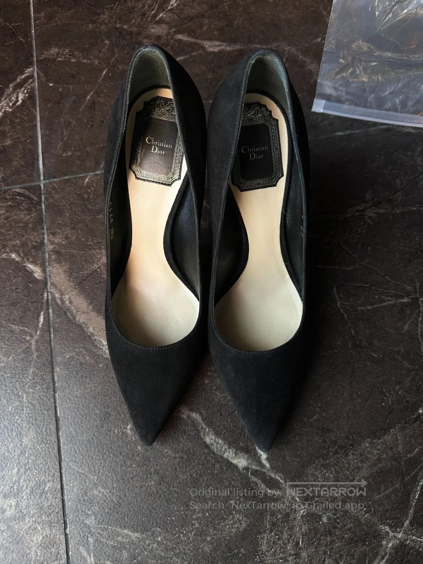Dior Dior Black Suede High. Size US 6 / IT 36 - 2 Thumbnail