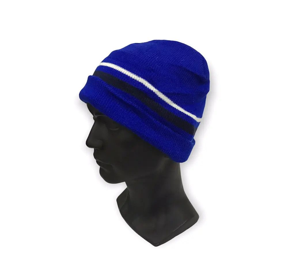 Japanese Brand × Vintage Japanese Brand Plain Beanie Hat Size ONE SIZE - 2 Thumbnail