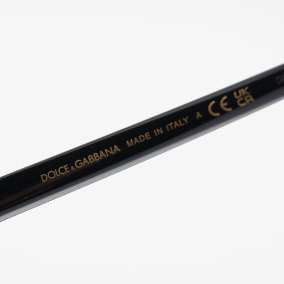 Dolce & Gabbana Dolce & Gabbana DG5090 501 Eyeglasses Round Black 50mm Frame Size ONE SIZE - 6 Thumbnail