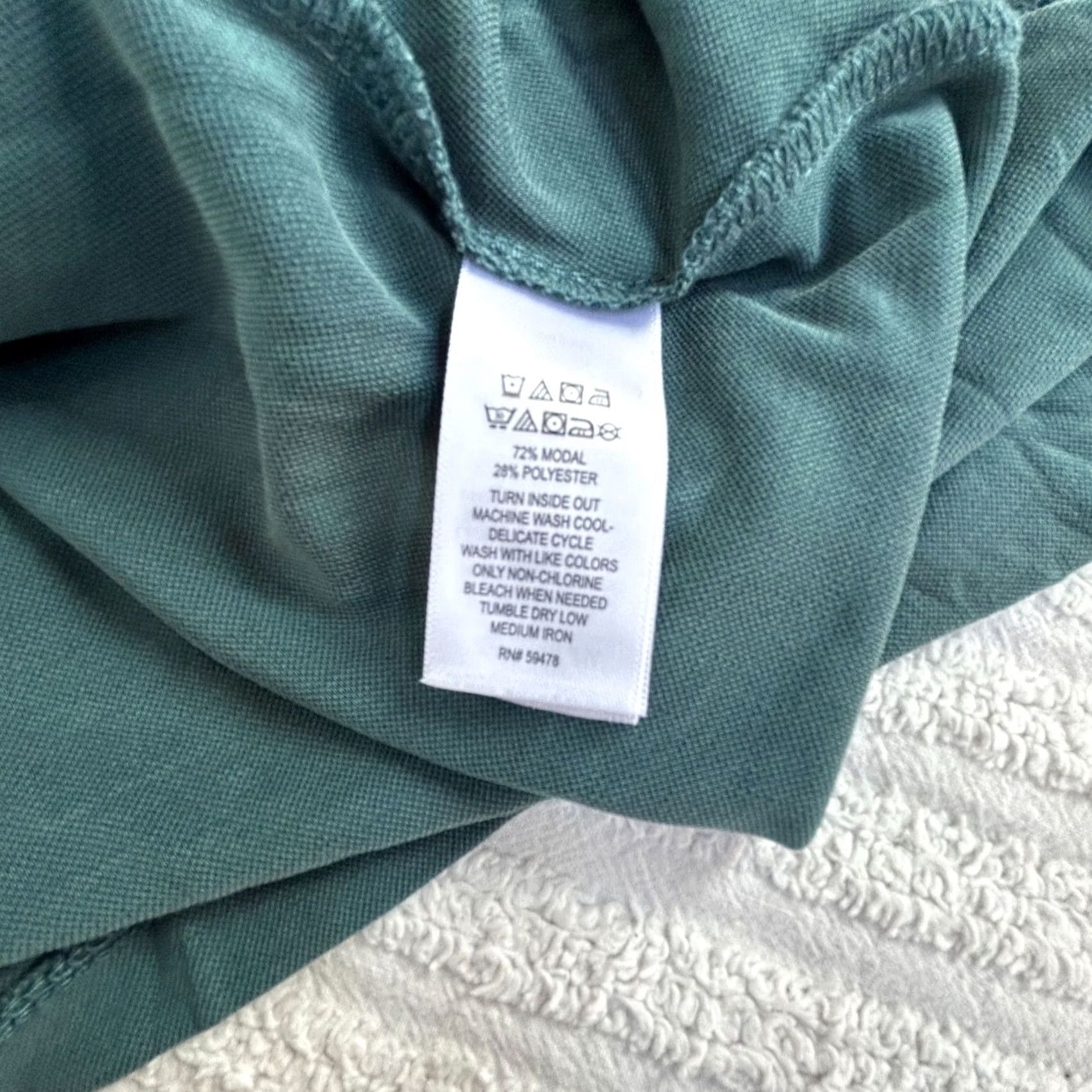 Vintage Sigrid Olsen Womens Sleeveless Green V-Neck A-Line Dress Medium Casual Pullover Size M / US 6-8 / IT 42-44 - 4 Thumbnail