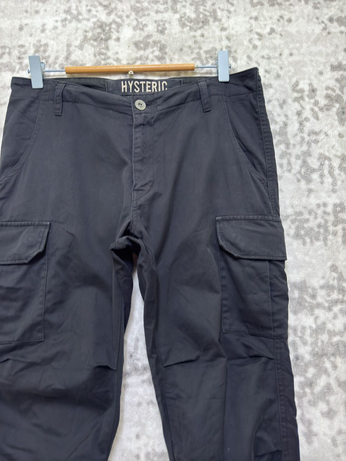 Hysteric Glamour Hysteric Glamour Black 3/4 Cargo Pants Japanese Punk Archive Size US 31 - 5 Thumbnail