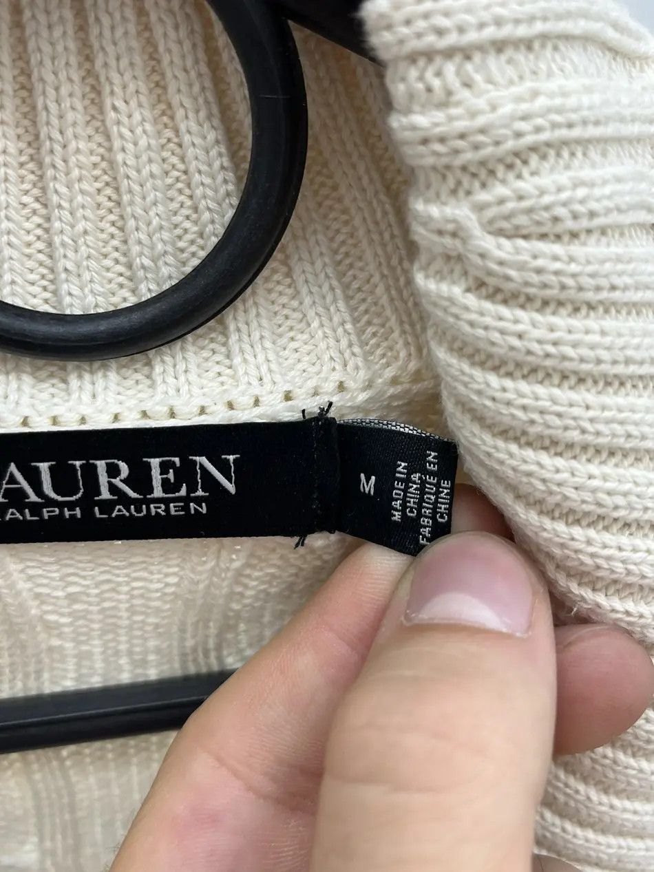 Lauren Ralph Lauren Lauren Ralph Lauren Black Label Cardigan Cotton Sweater Size M / US 6-8 / IT 42-44 - 3 Thumbnail