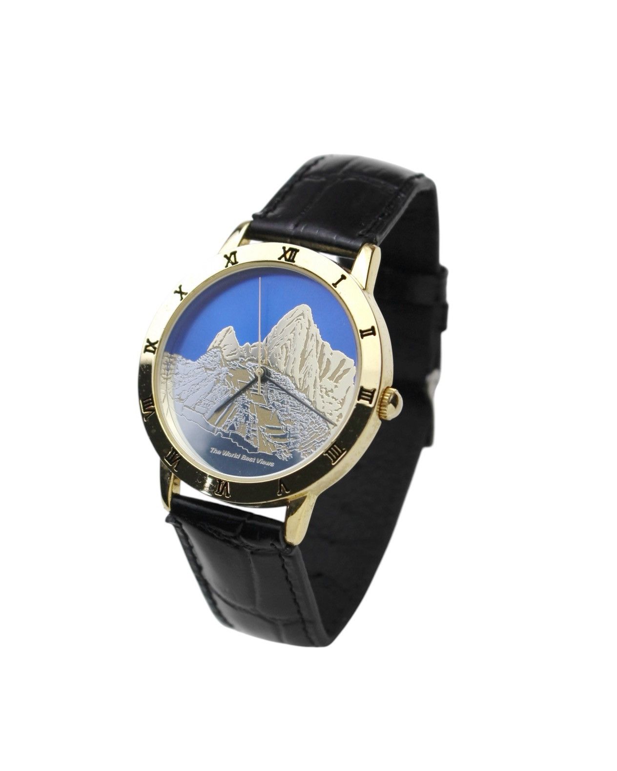 Vintage 2000S JAPANESE MADE MACHU PICCHU THE WORLD BEST VIEWS” WATCH Size ONE SIZE - 3 Thumbnail