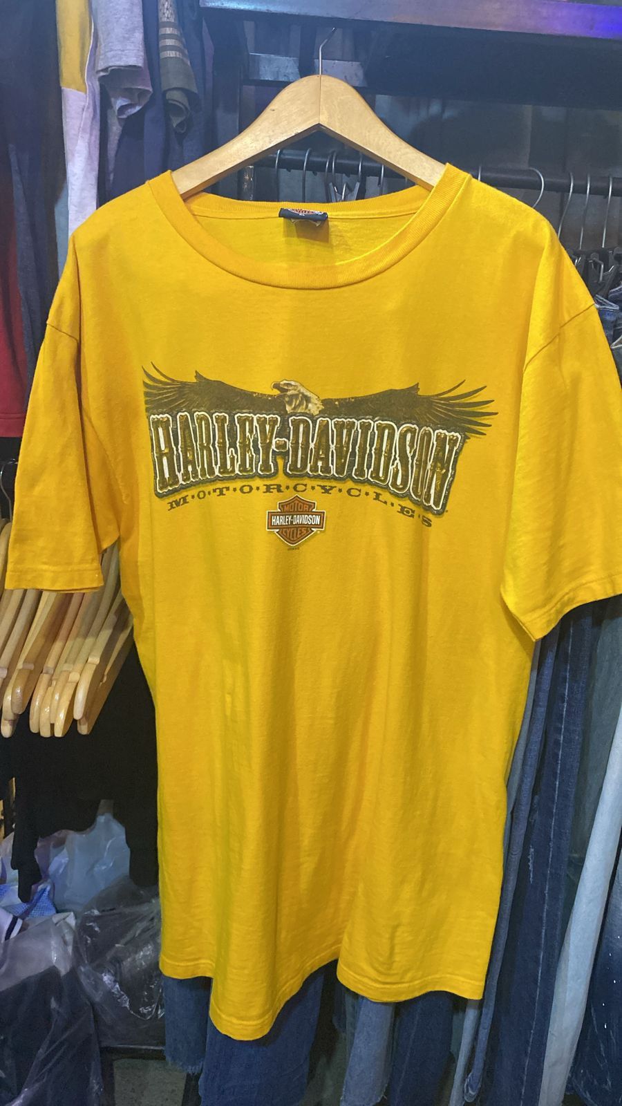Harley Davidson × Vintage T-shirt Harley davidson Size US XL / EU 56 / 4 - 1 Thumbnail