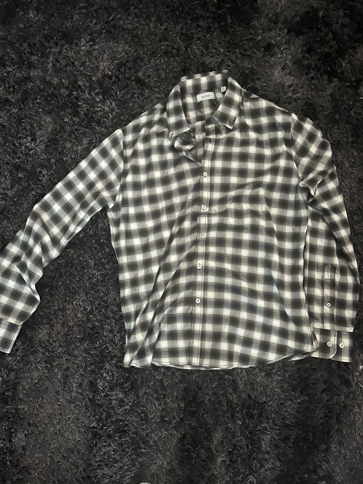 Other Vintage brown flannel Size US XL / EU 56 / 4 - 3 Thumbnail