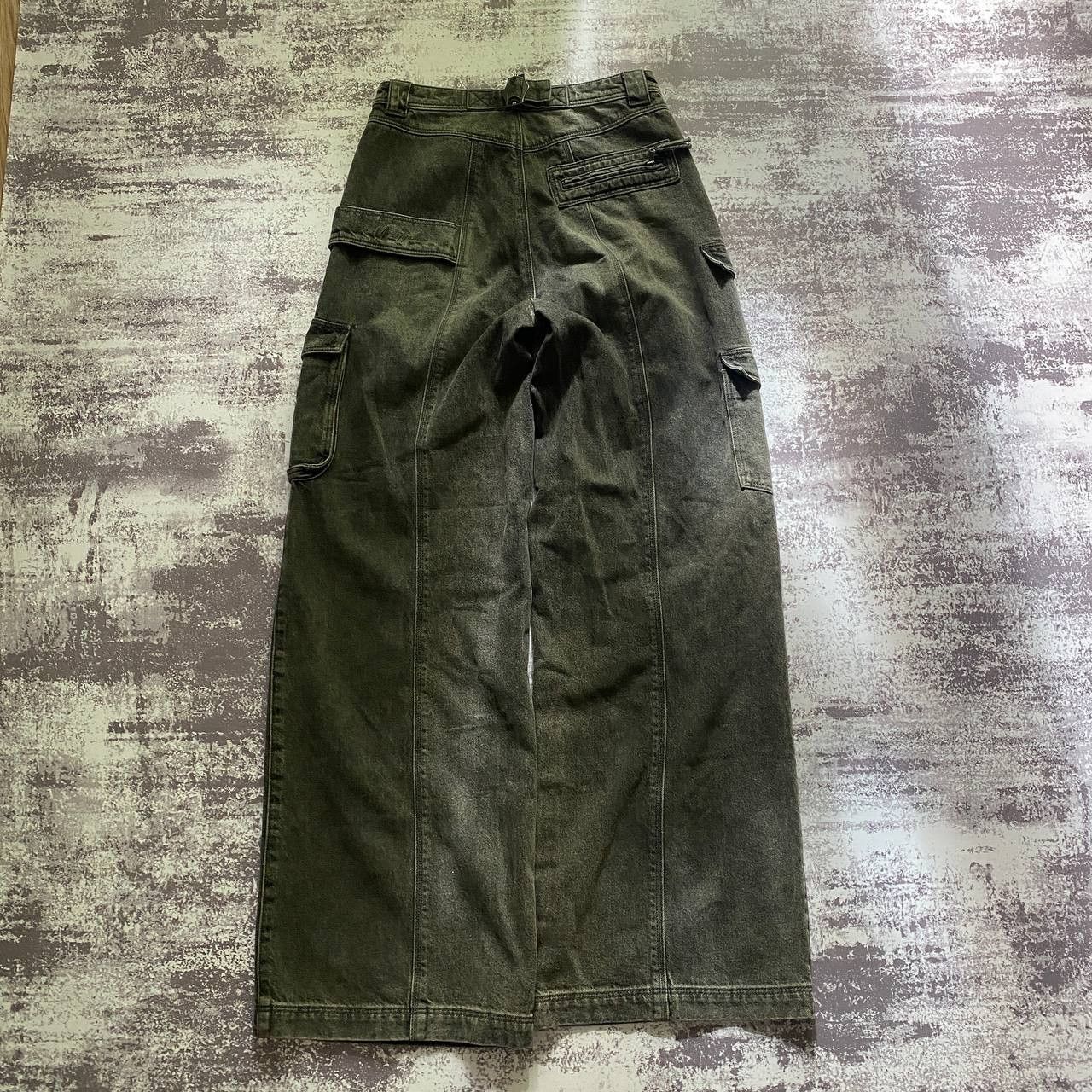 Japanese Brand Vintage If Six Was Nine ADJACENT Grey Denim Cargo Size US 32 / EU 48 - 3 Thumbnail