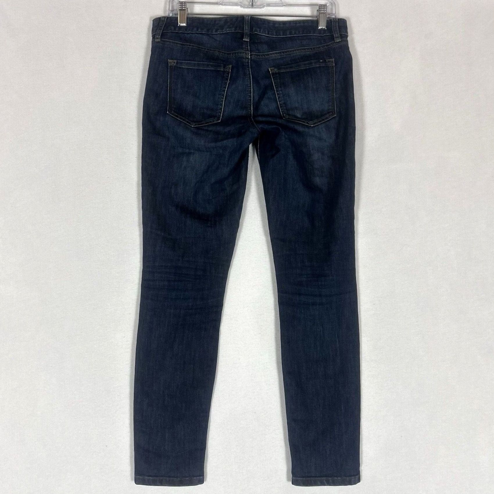 Tommy Hilfiger Tommy Hilfiger Jeans Women Skinny 4 Dark Wash Denim Low Rise 29in Inseam Modern Classic Size 27" / US 4 / IT 40 - 6 Thumbnail